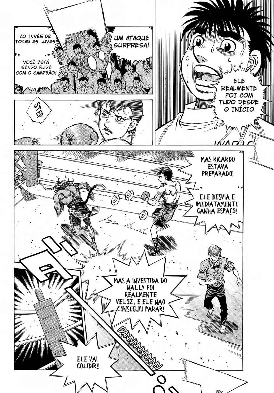 Hajime no Ippo Capítulo 889 – Obstáculo Invisível