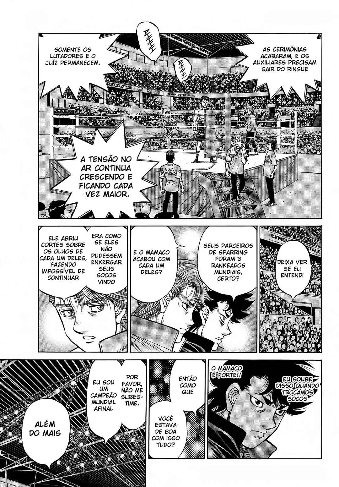 Hajime no Ippo Capítulo 889 – Obstáculo Invisível