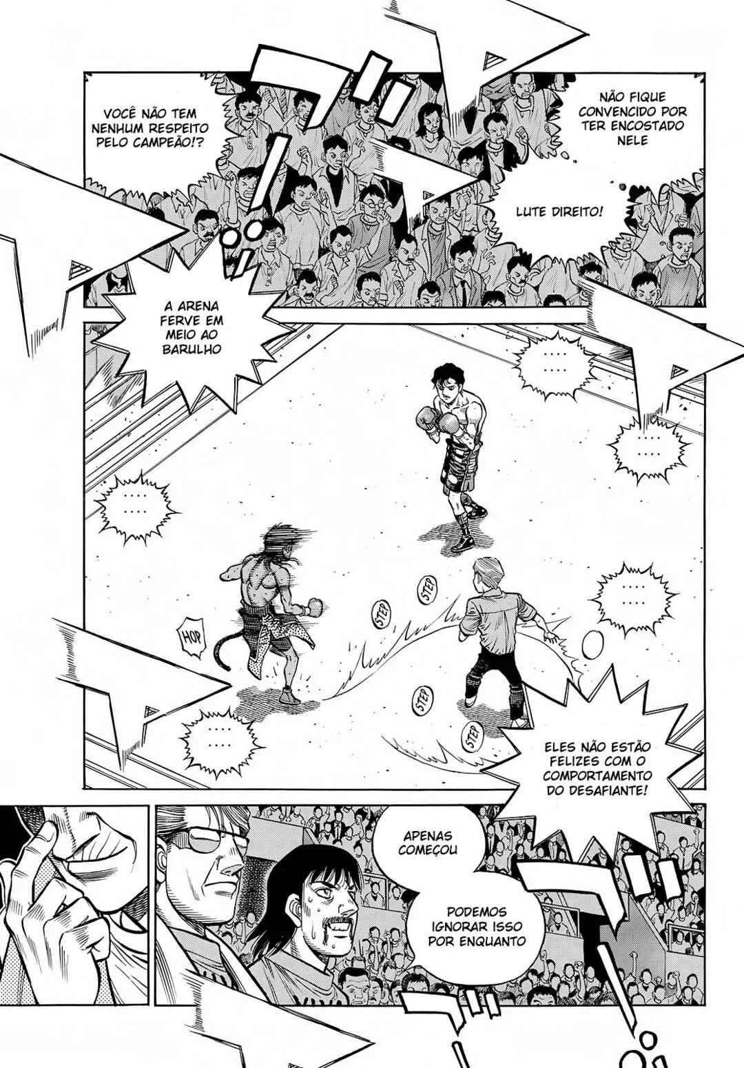 Hajime no Ippo Capítulo 889 – Obstáculo Invisível
