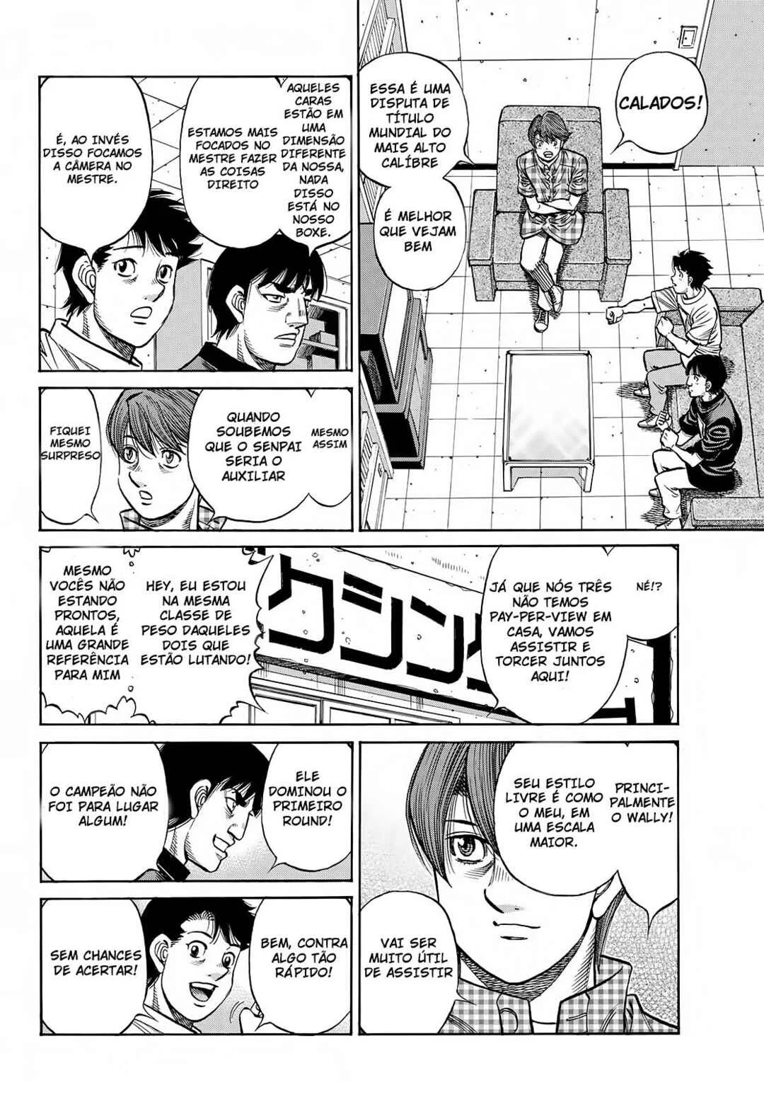 Hajime no Ippo Capítulo 889 – Obstáculo Invisível