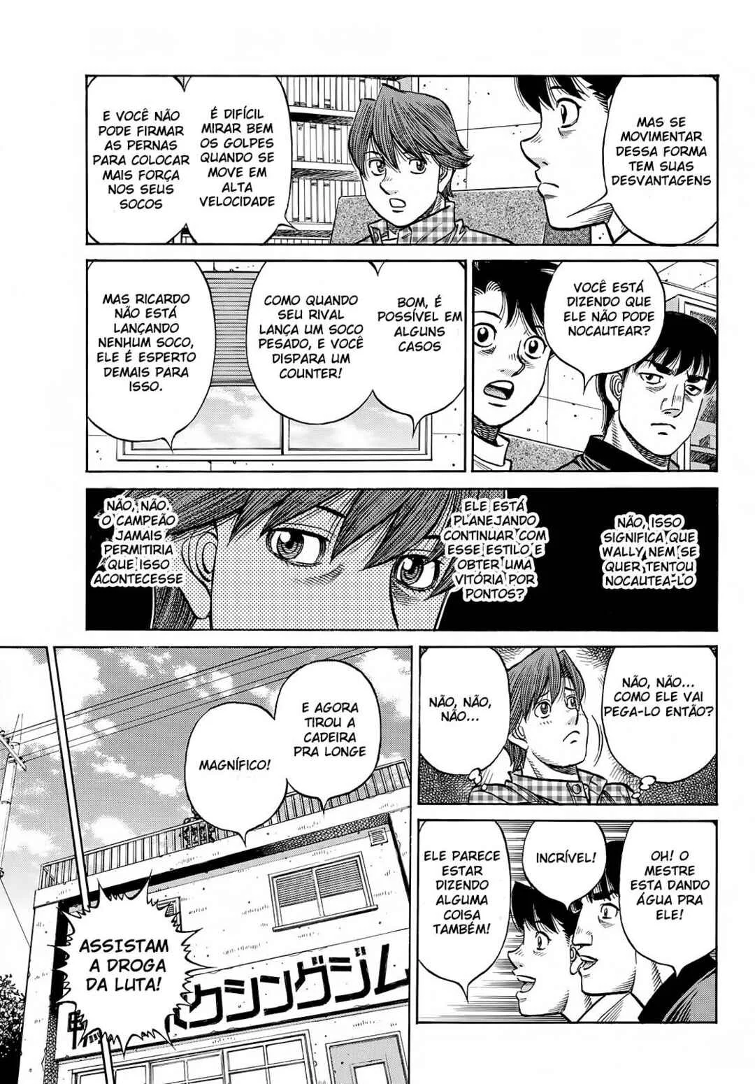 Hajime no Ippo Capítulo 889 – Obstáculo Invisível