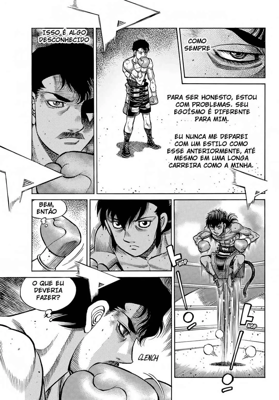 Hajime no Ippo Capítulo 889 – Obstáculo Invisível