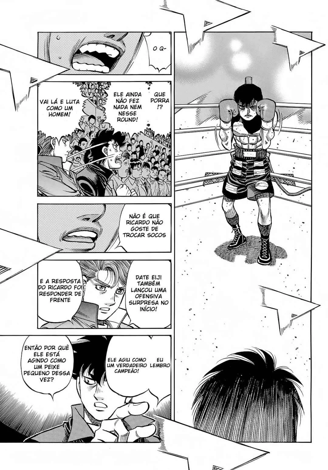 Hajime no Ippo Capítulo 889 – Obstáculo Invisível
