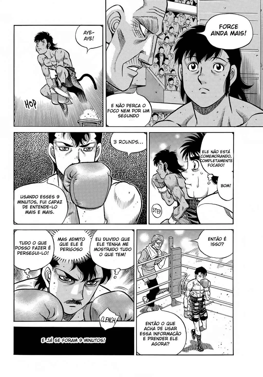 Hajime no Ippo Capítulo 889 – Obstáculo Invisível