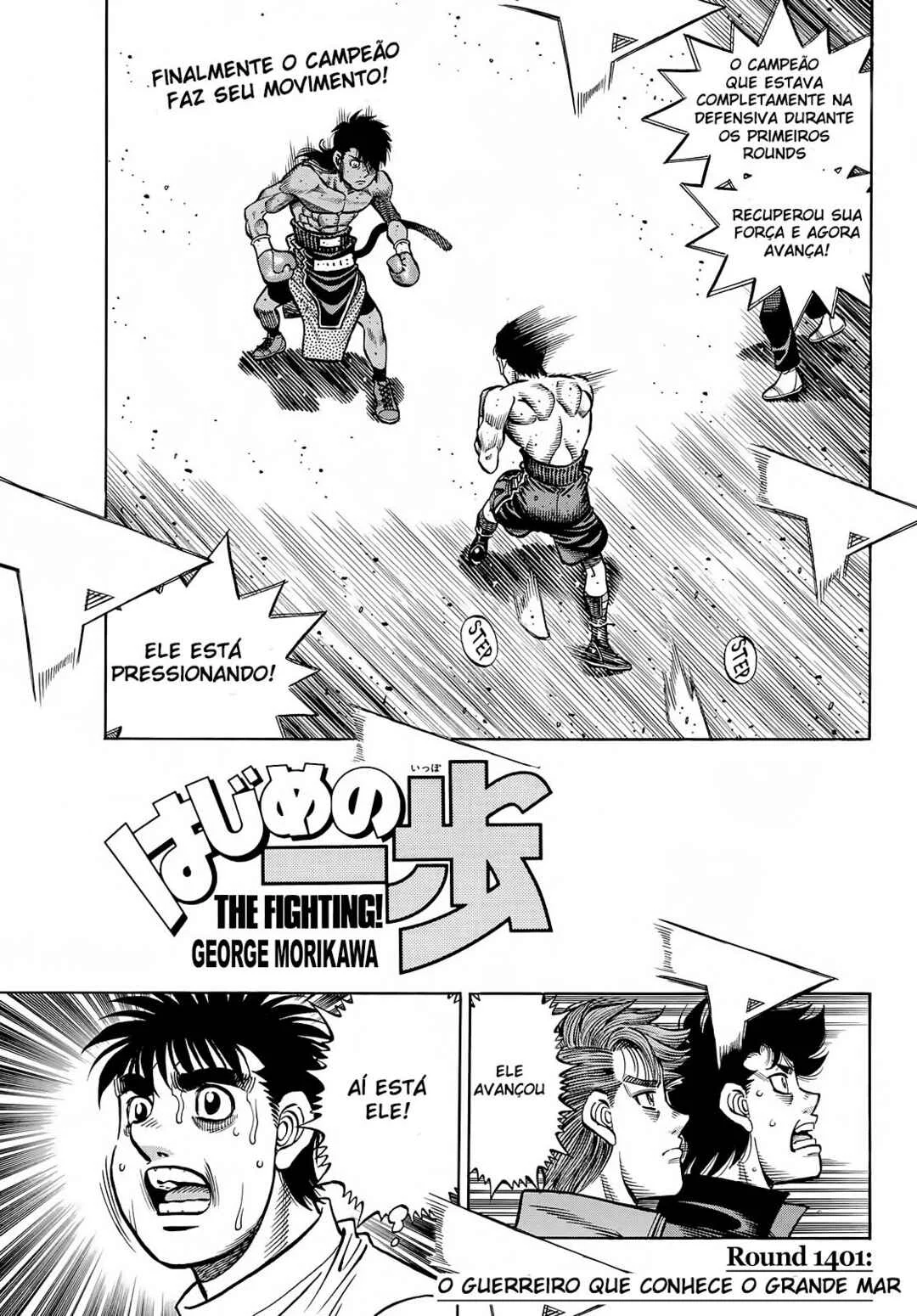 Hajime no Ippo Capítulo 889 – Obstáculo Invisível