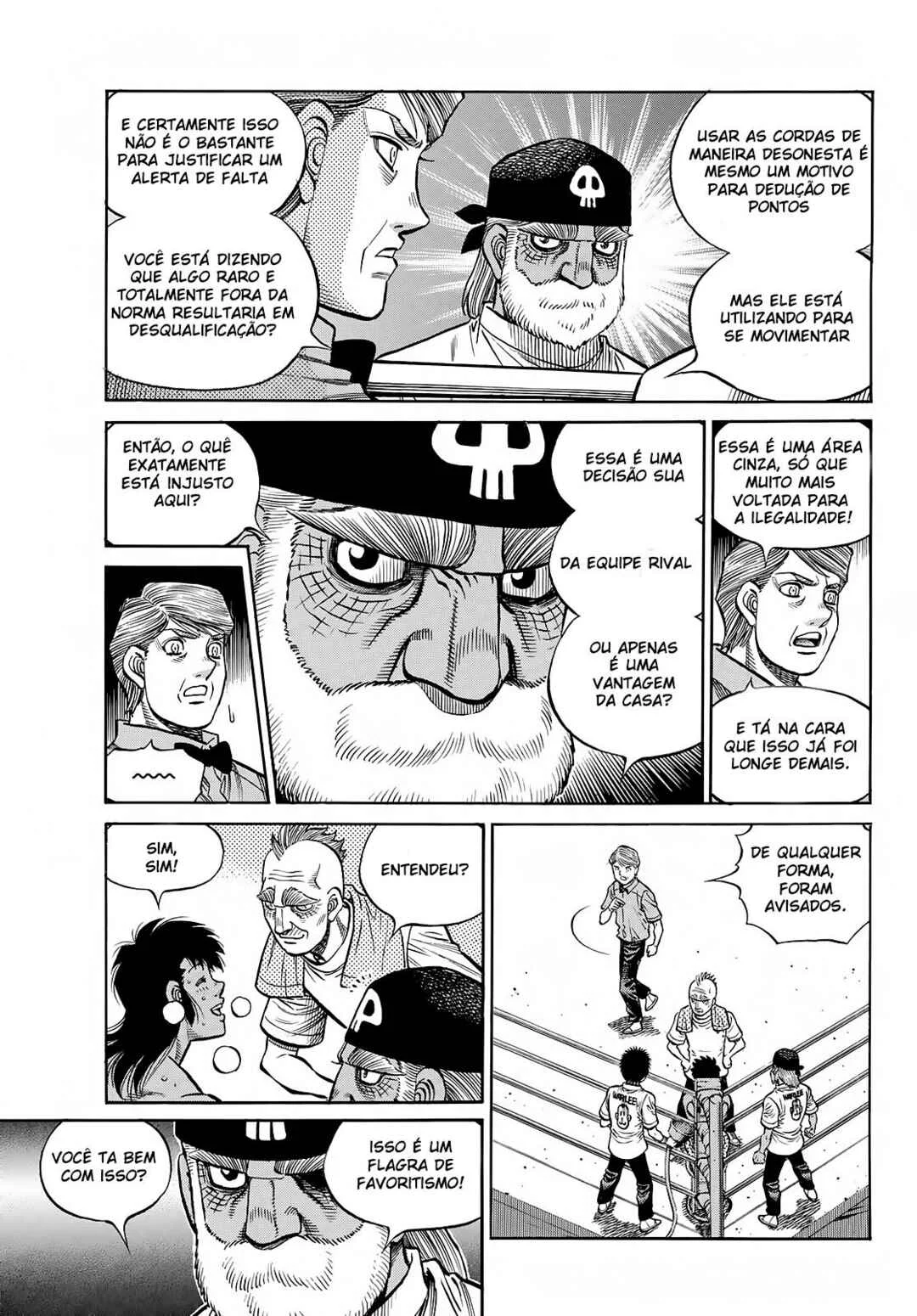 Hajime no Ippo Capítulo 889 – Obstáculo Invisível