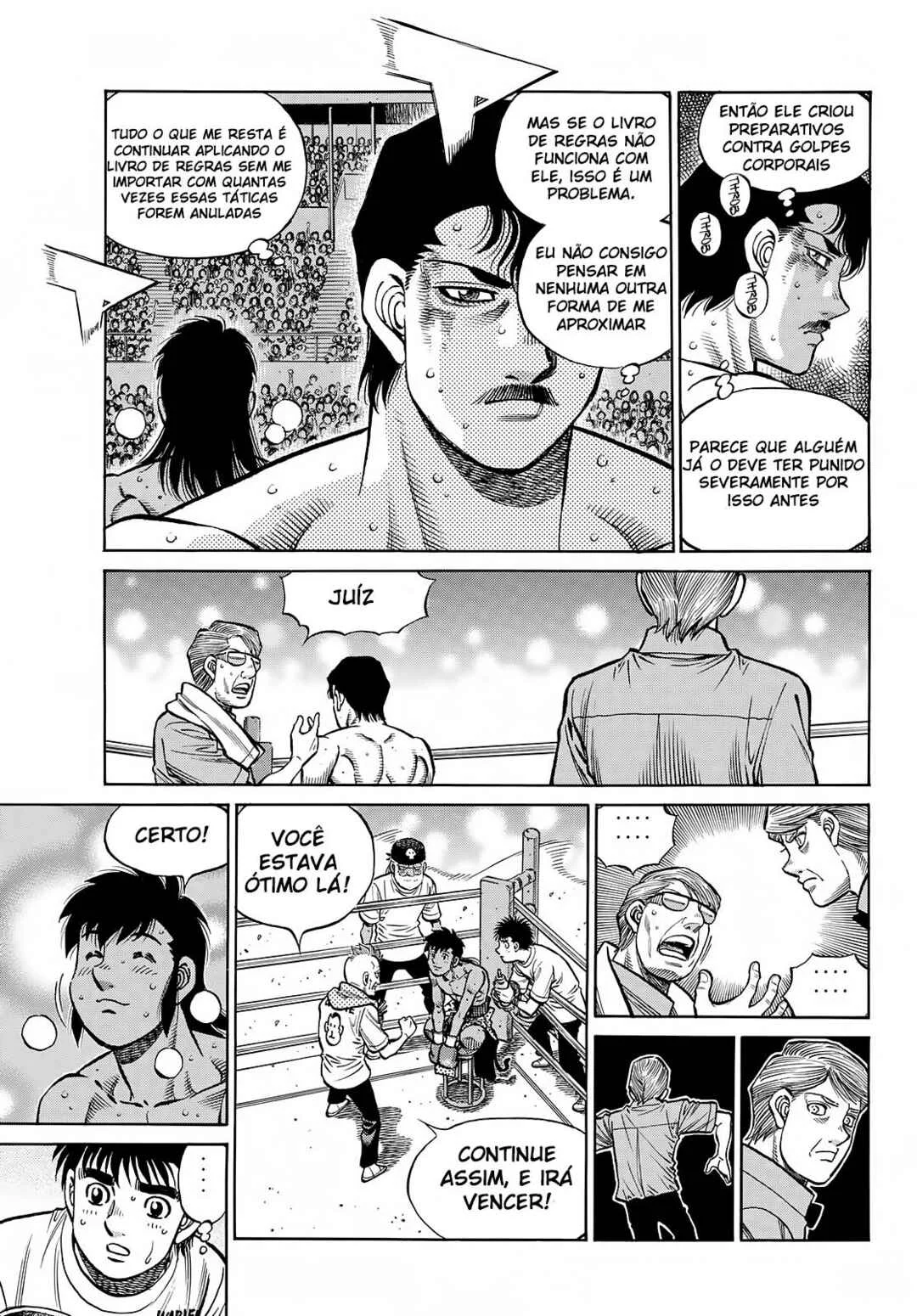 Hajime no Ippo Capítulo 889 – Obstáculo Invisível
