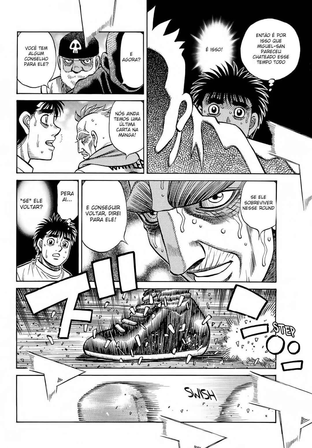 Hajime no Ippo Capítulo 889 – Obstáculo Invisível