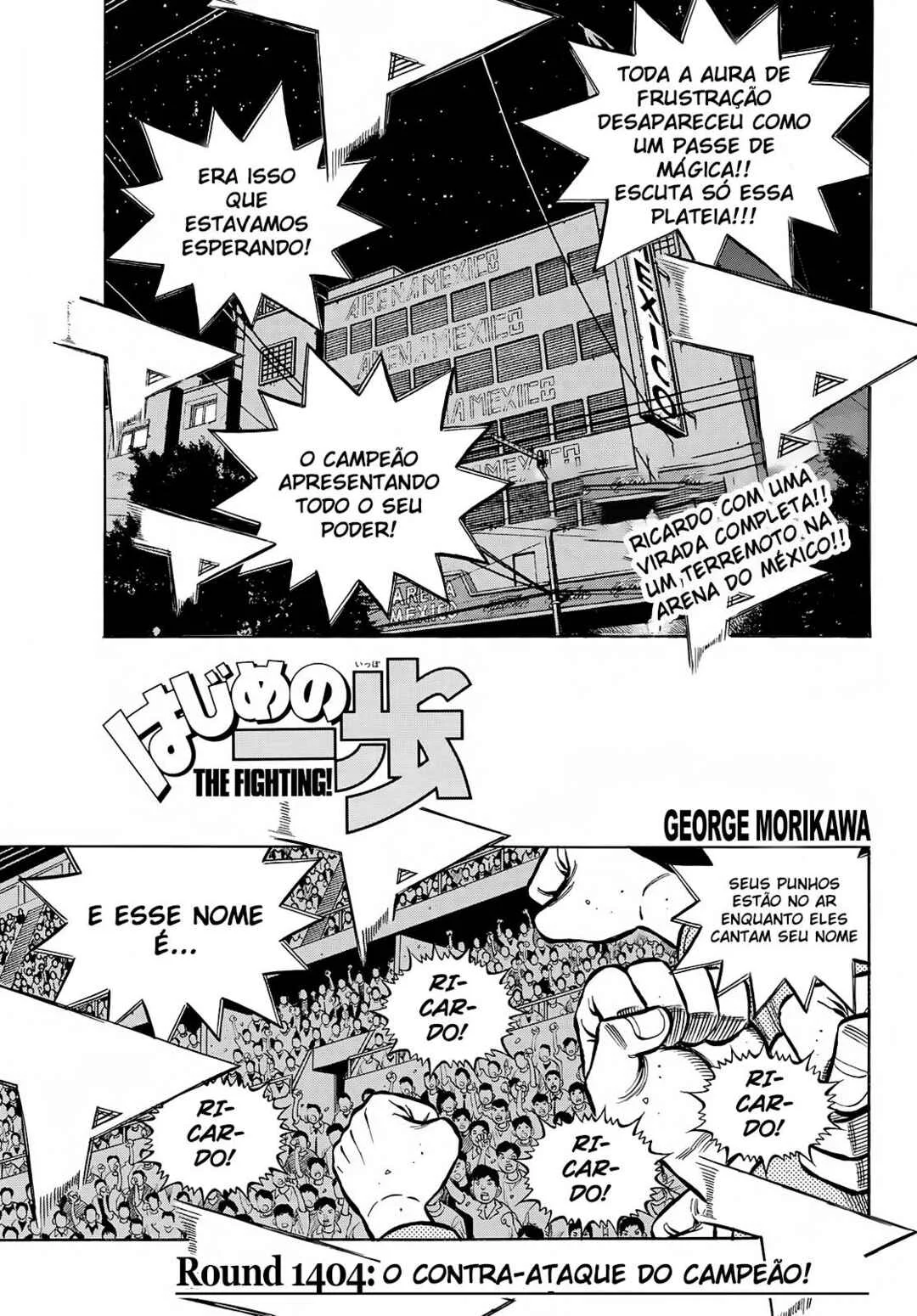 Hajime no Ippo Capítulo 889 – Obstáculo Invisível