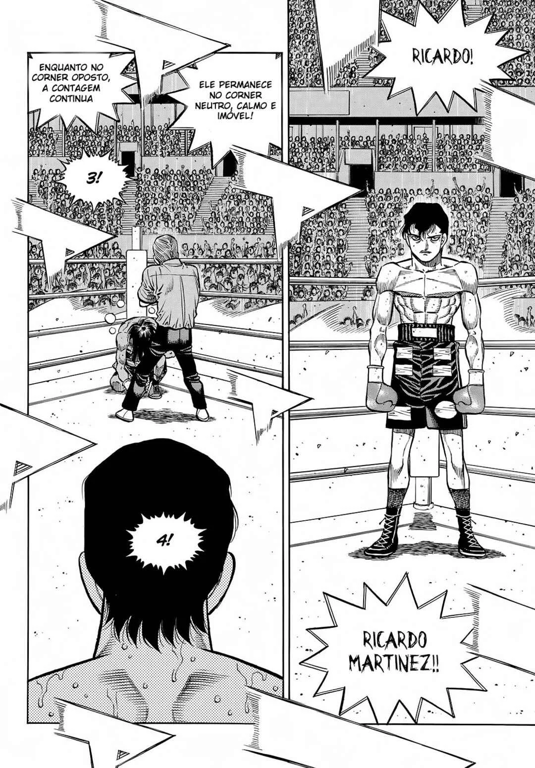 Hajime no Ippo Capítulo 889 – Obstáculo Invisível