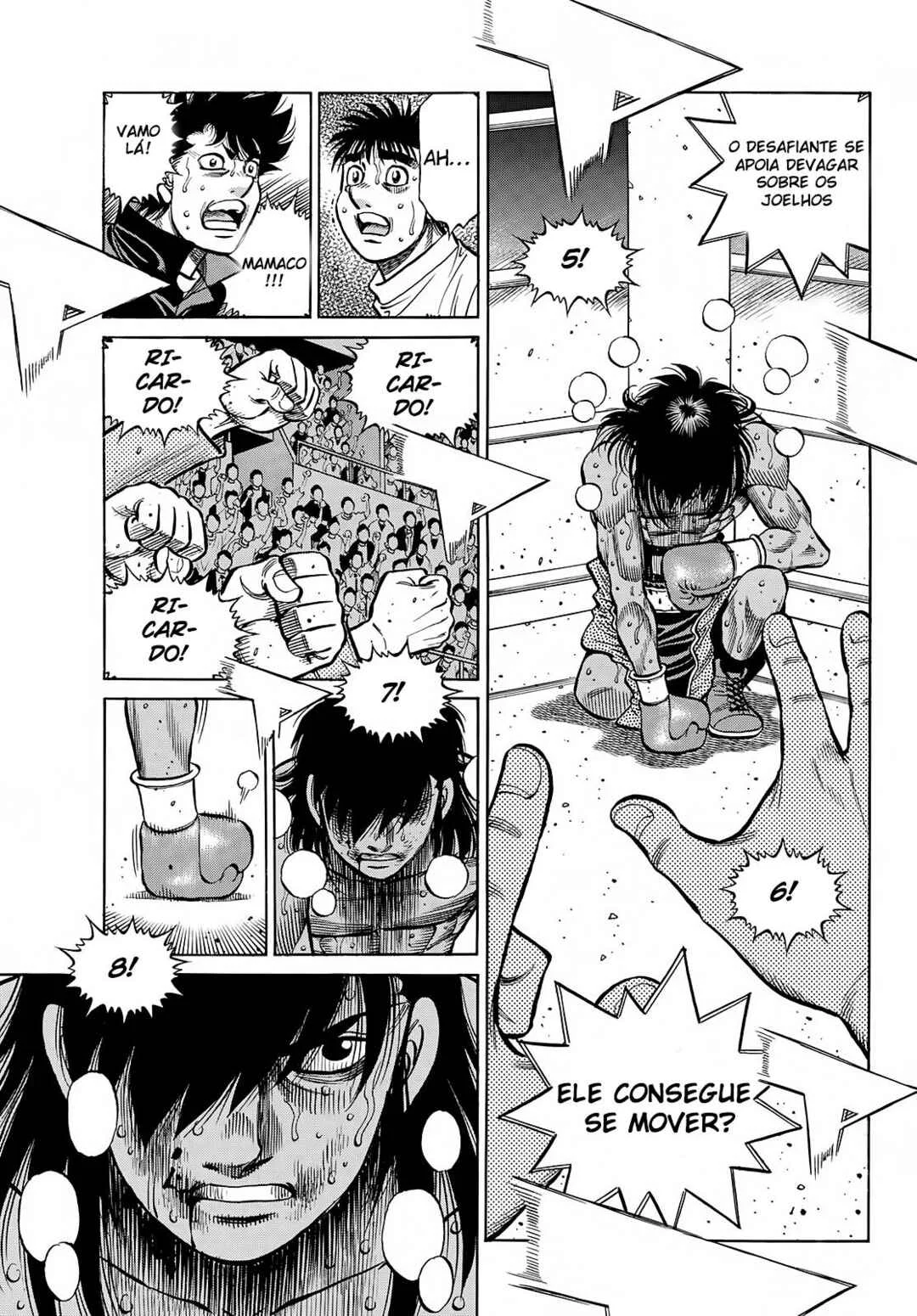 Hajime no Ippo Capítulo 889 – Obstáculo Invisível