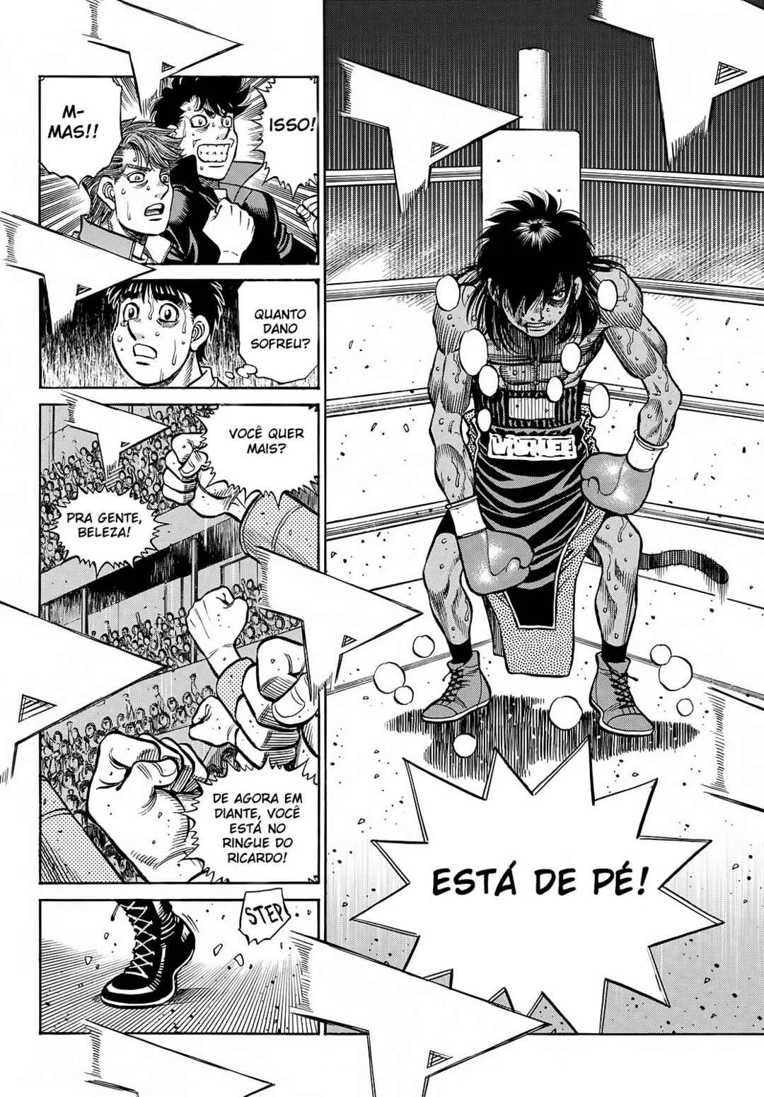 Hajime no Ippo Capítulo 889 – Obstáculo Invisível