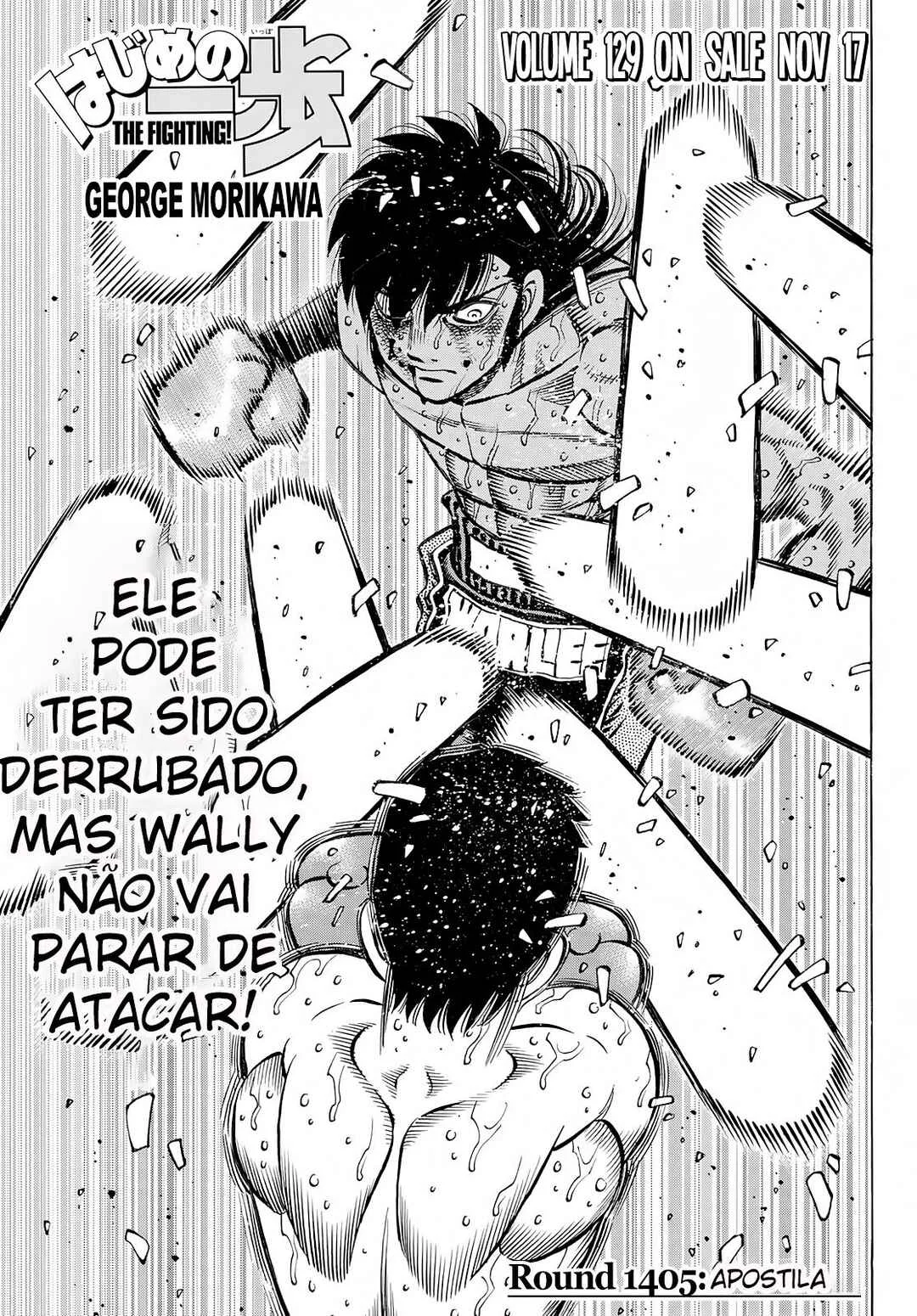 Hajime no Ippo Capítulo 889 – Obstáculo Invisível
