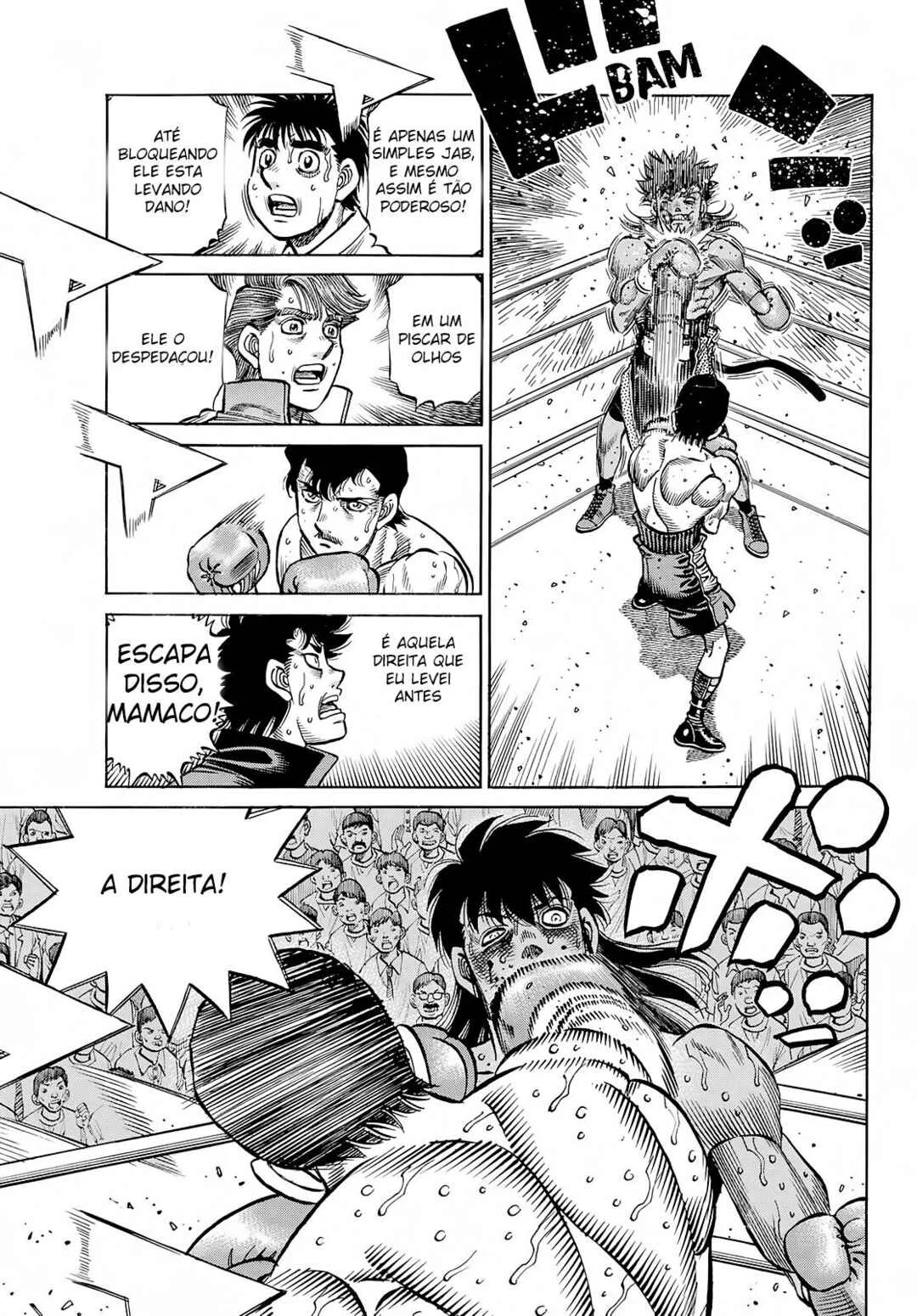 Hajime no Ippo Capítulo 889 – Obstáculo Invisível