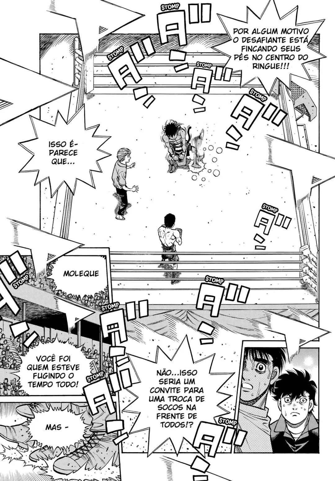 Hajime no Ippo Capítulo 889 – Obstáculo Invisível