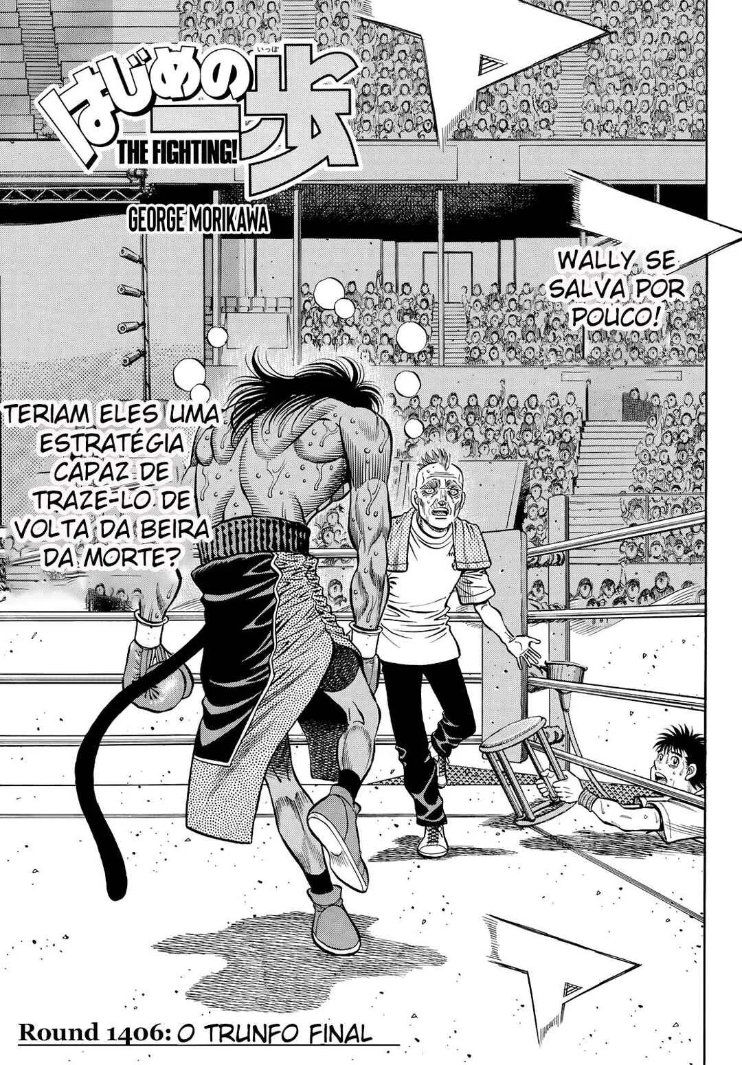 Hajime no Ippo Capítulo 889 – Obstáculo Invisível