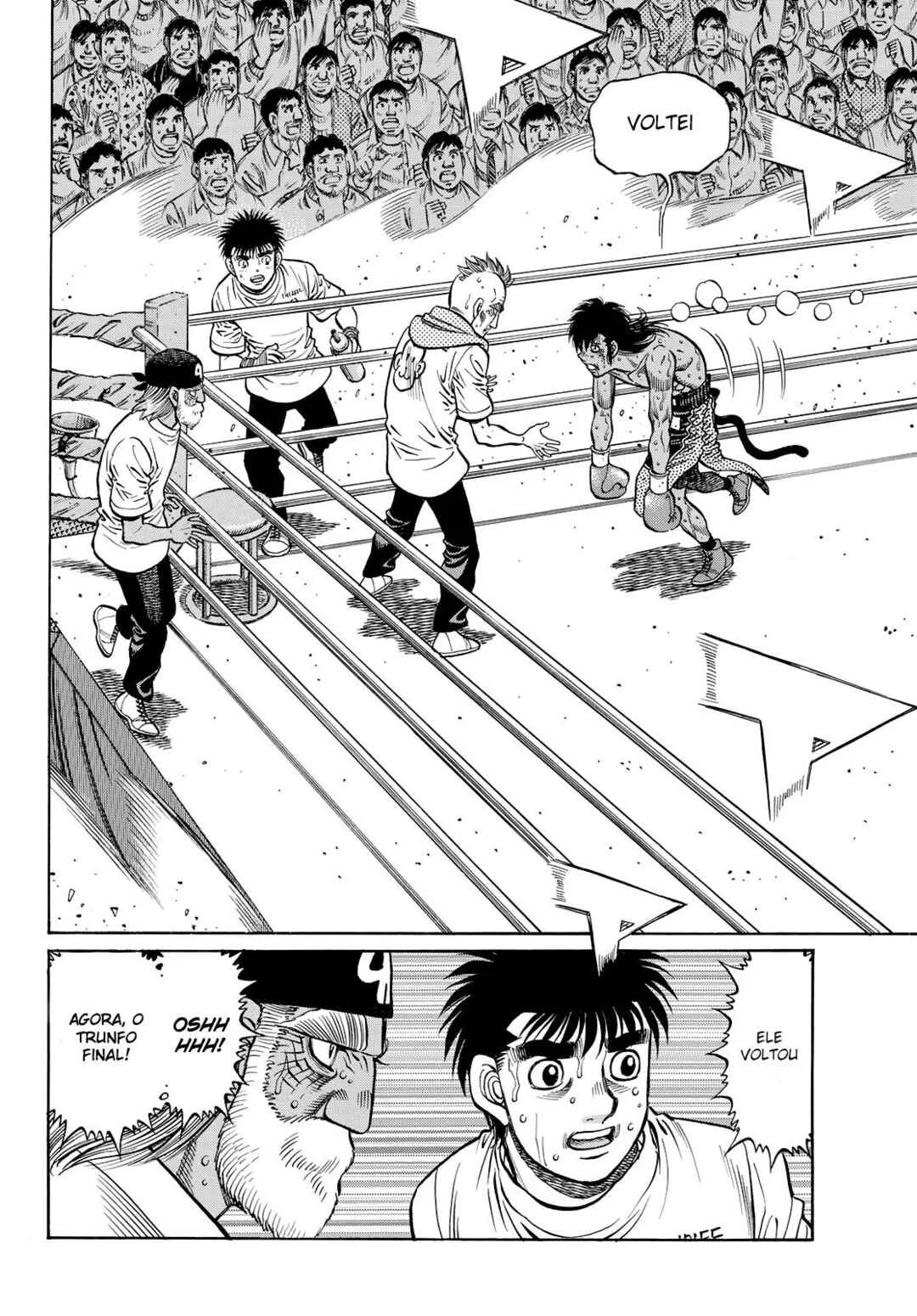 Hajime no Ippo Capítulo 889 – Obstáculo Invisível