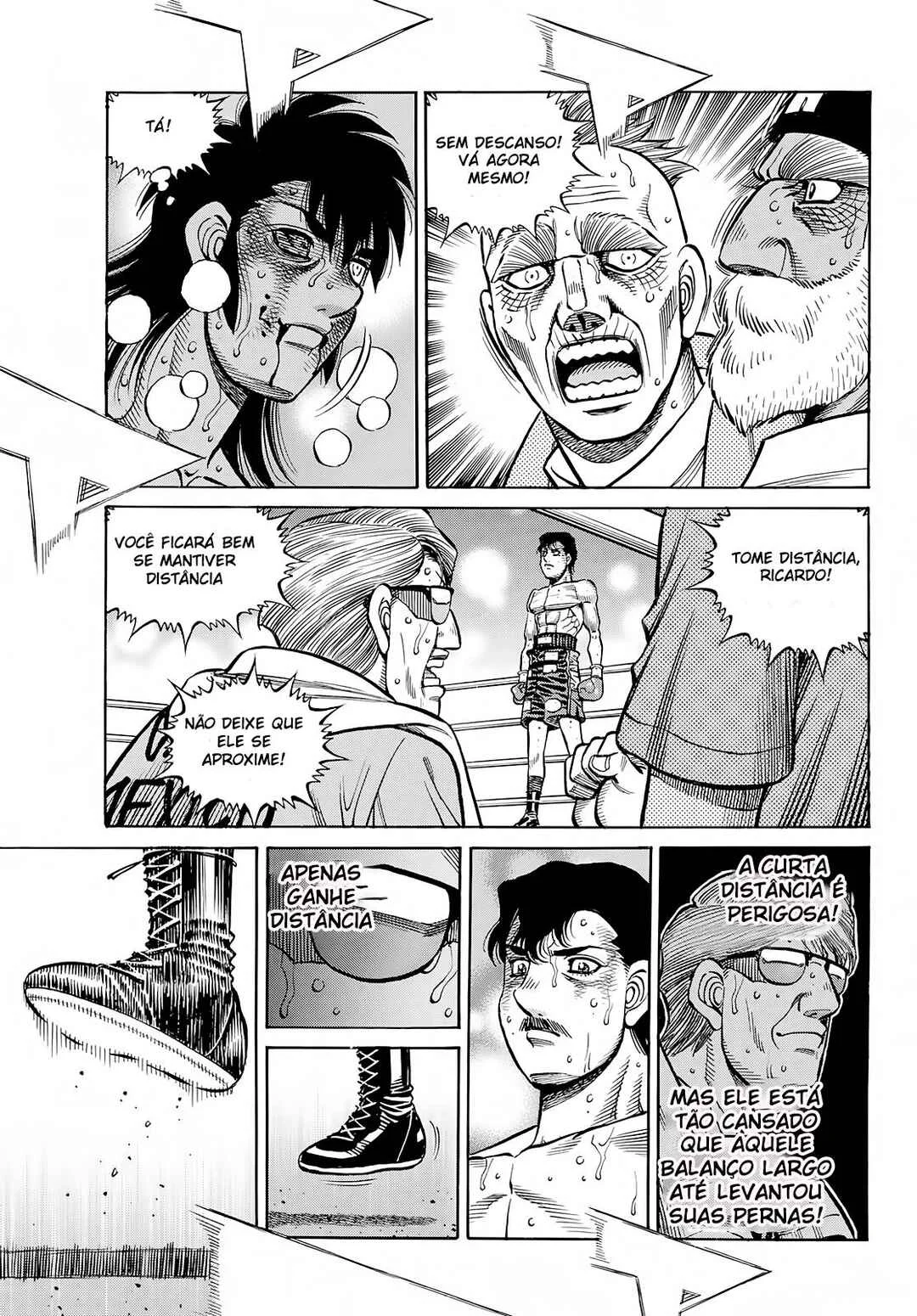 Hajime no Ippo Capítulo 889 – Obstáculo Invisível