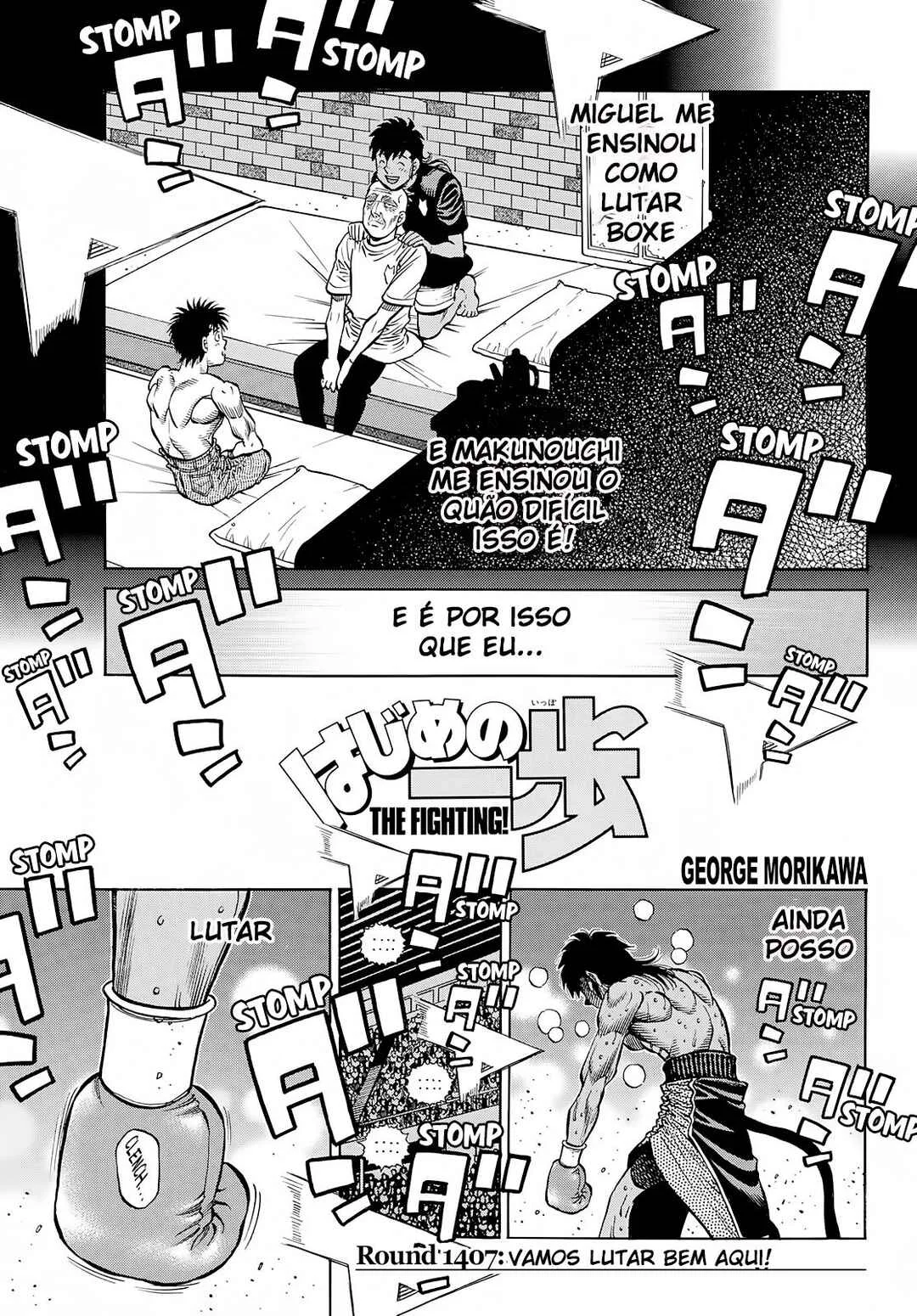 Hajime no Ippo Capítulo 889 – Obstáculo Invisível