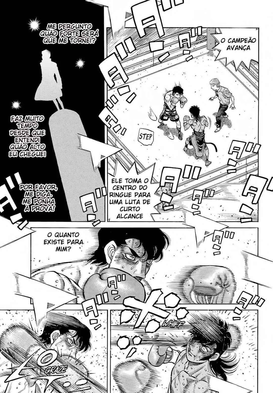 Hajime no Ippo Capítulo 889 – Obstáculo Invisível