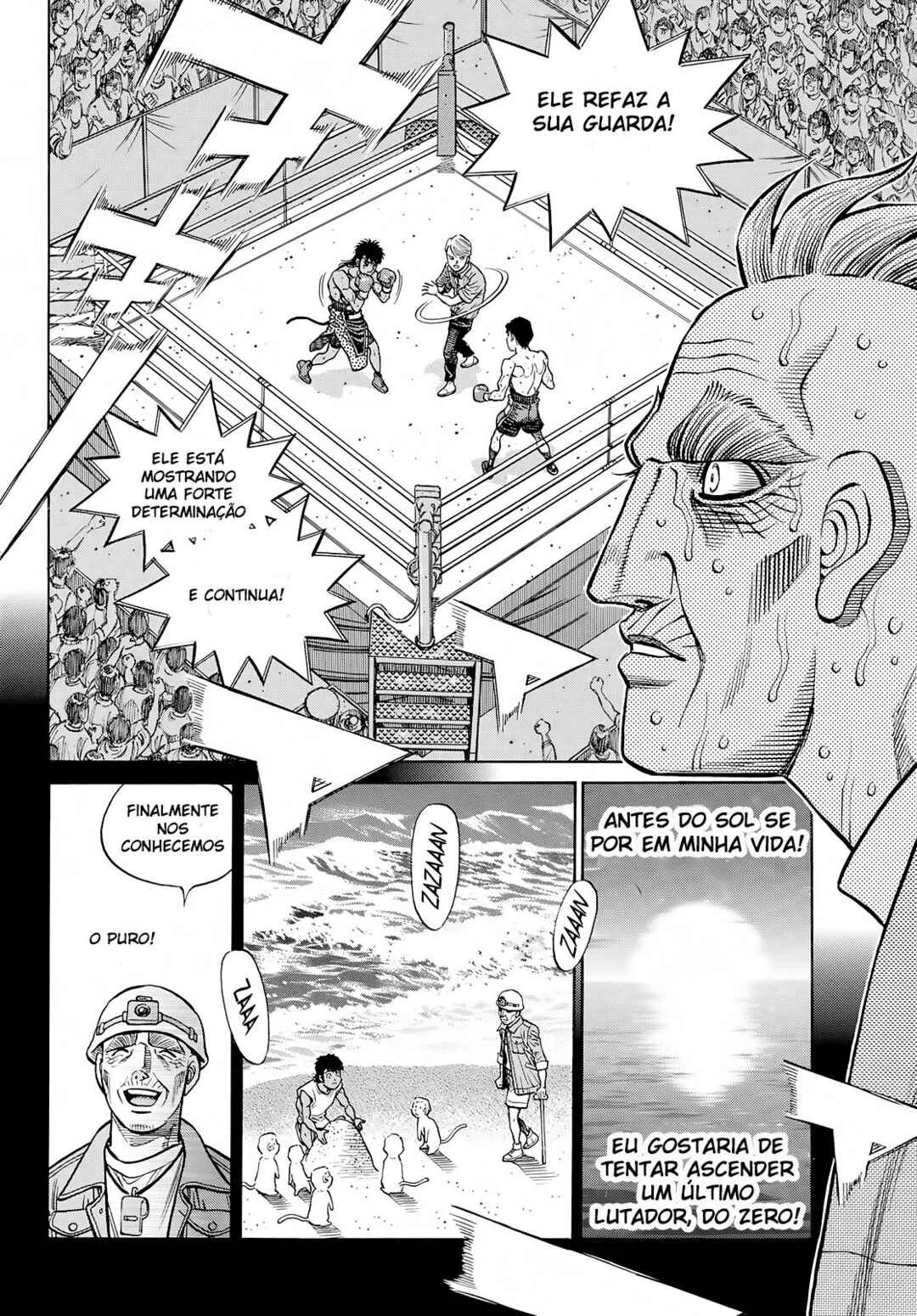 Hajime no Ippo Capítulo 889 – Obstáculo Invisível