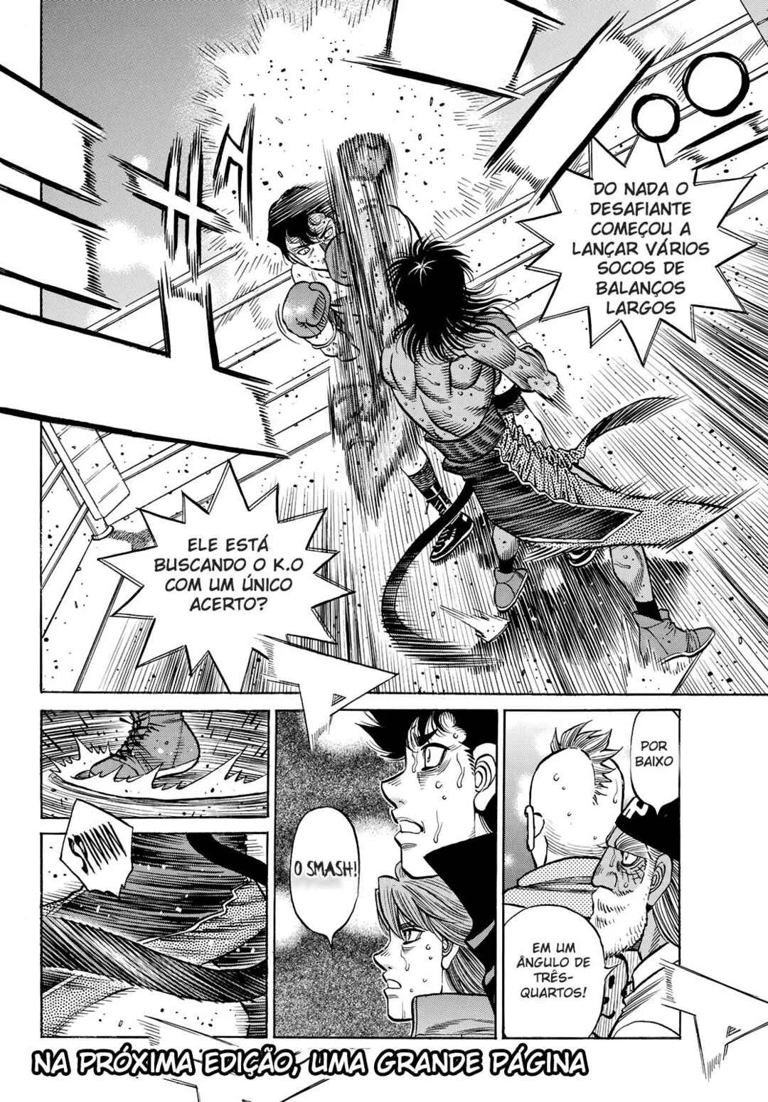 Hajime no Ippo Capítulo 889 – Obstáculo Invisível