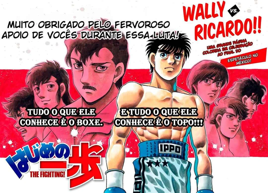 Hajime no Ippo Capítulo 889 – Obstáculo Invisível