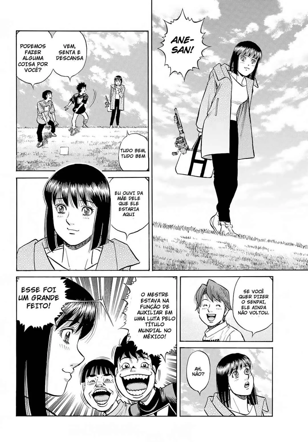 Hajime no Ippo Capítulo 889 – Obstáculo Invisível
