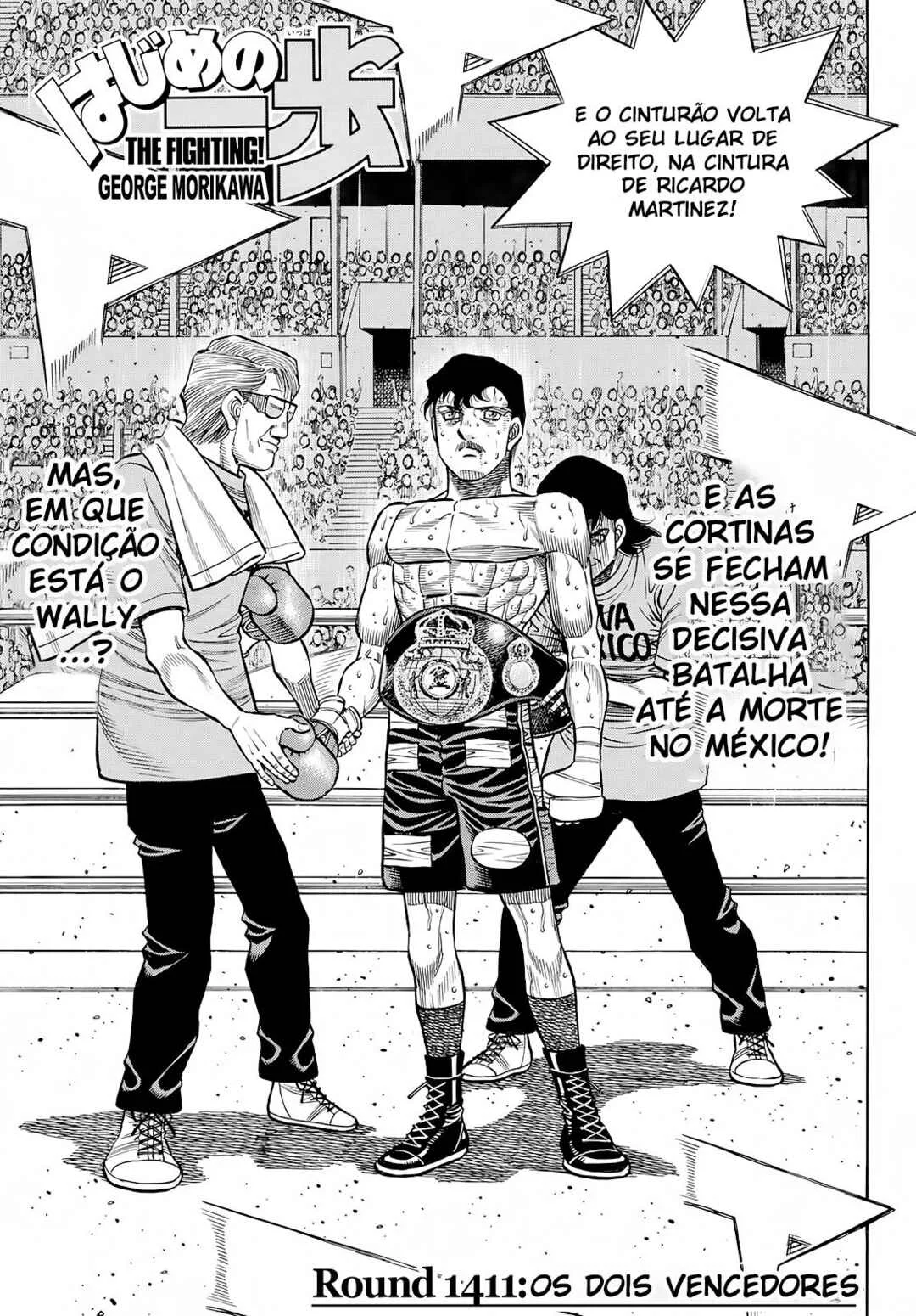 Hajime no Ippo Capítulo 889 – Obstáculo Invisível