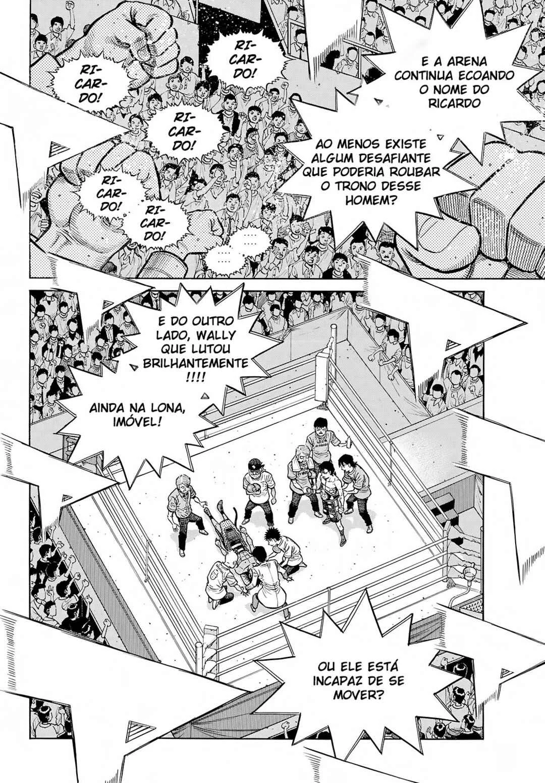 Hajime no Ippo Capítulo 889 – Obstáculo Invisível