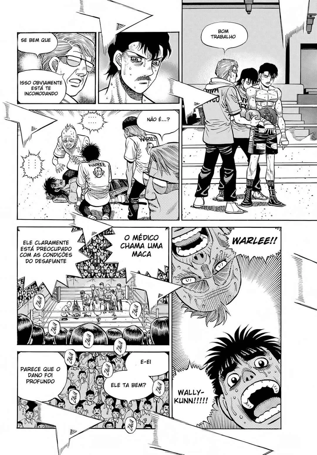 Hajime no Ippo Capítulo 889 – Obstáculo Invisível