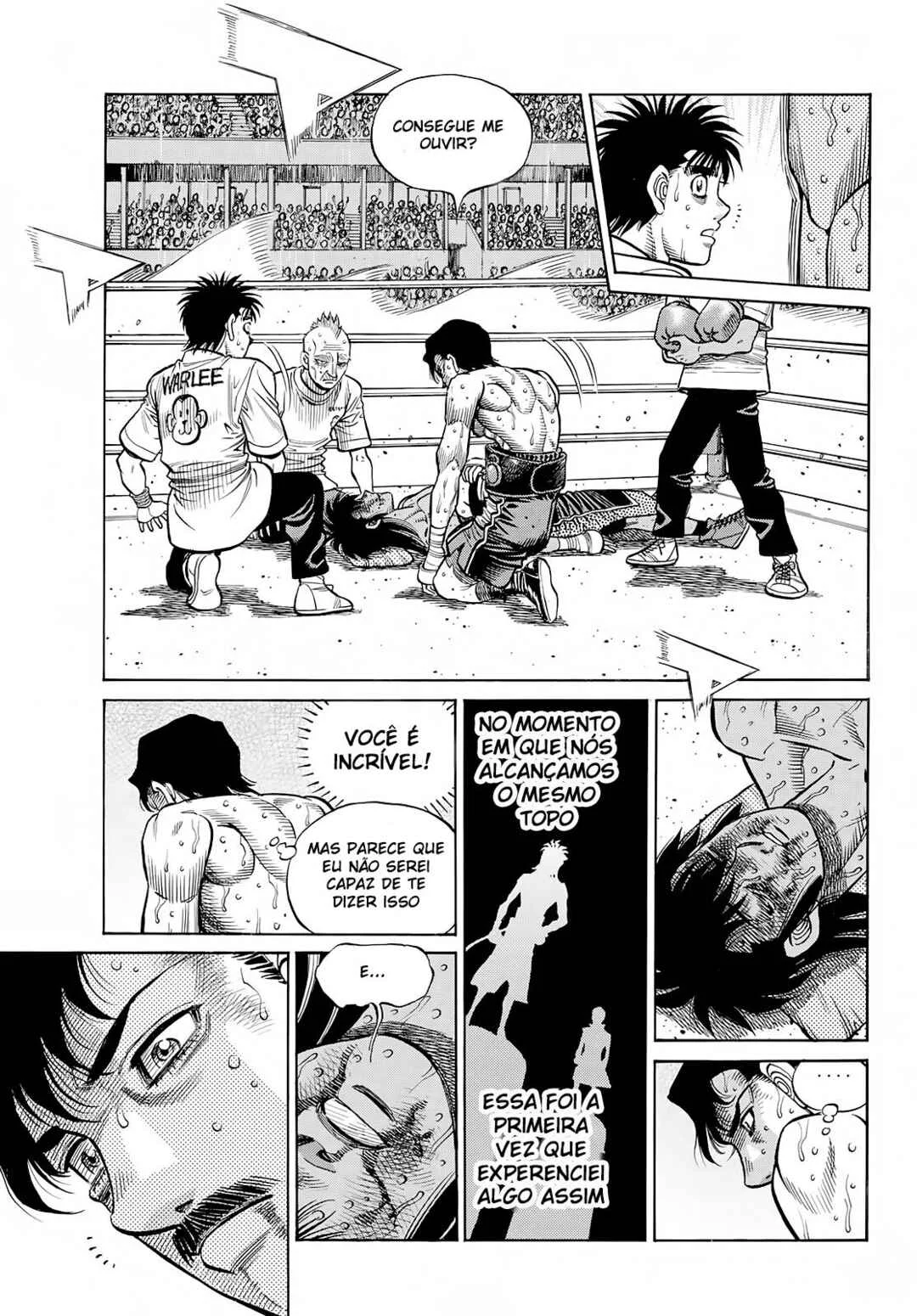 Hajime no Ippo Capítulo 889 – Obstáculo Invisível