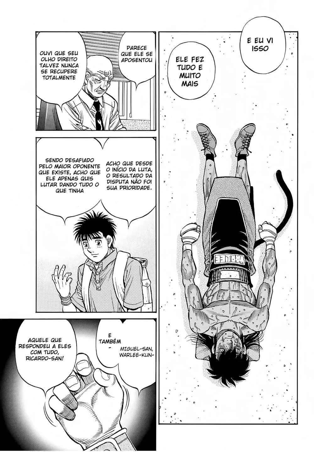 Hajime no Ippo Capítulo 889 – Obstáculo Invisível