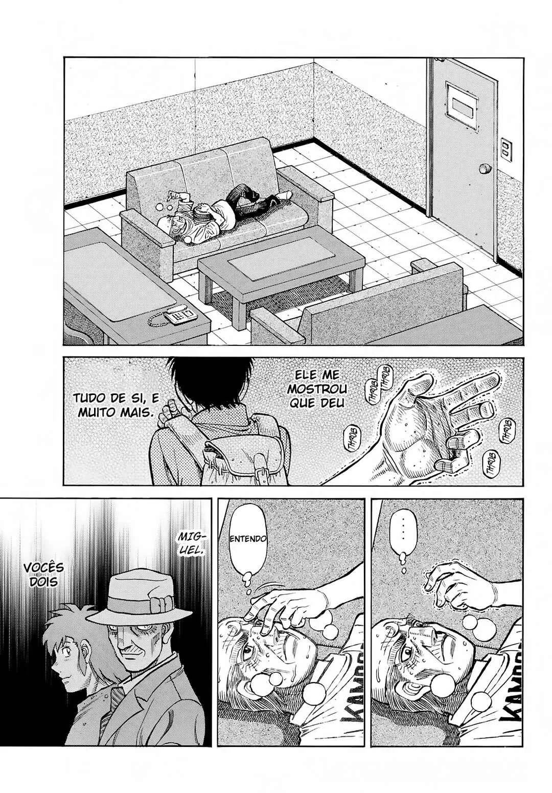 Hajime no Ippo Capítulo 889 – Obstáculo Invisível