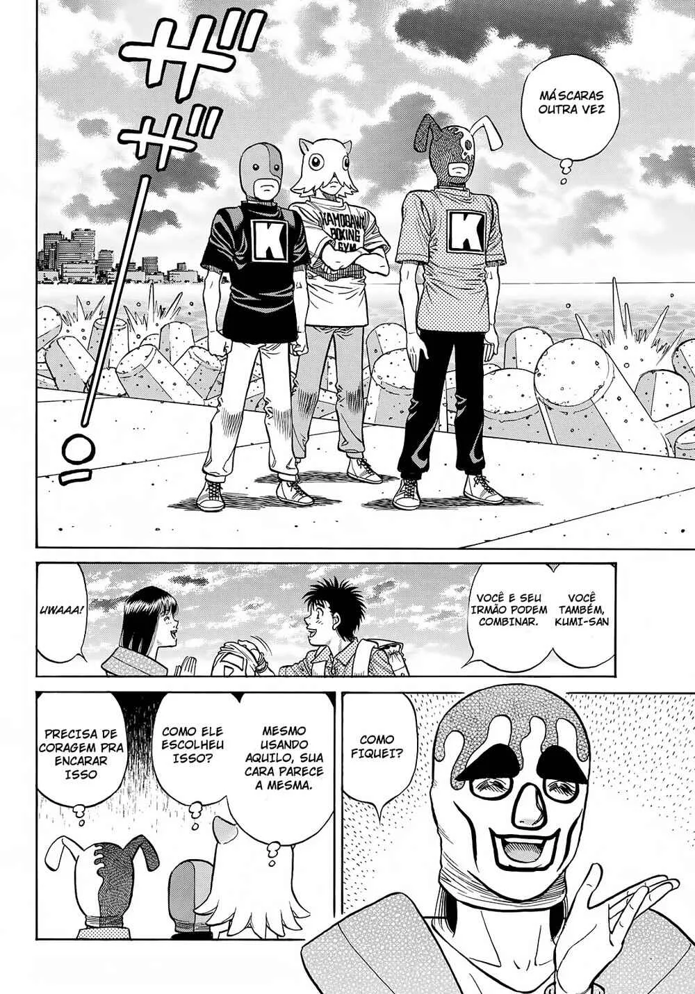 Hajime no Ippo Capítulo 889 – Obstáculo Invisível