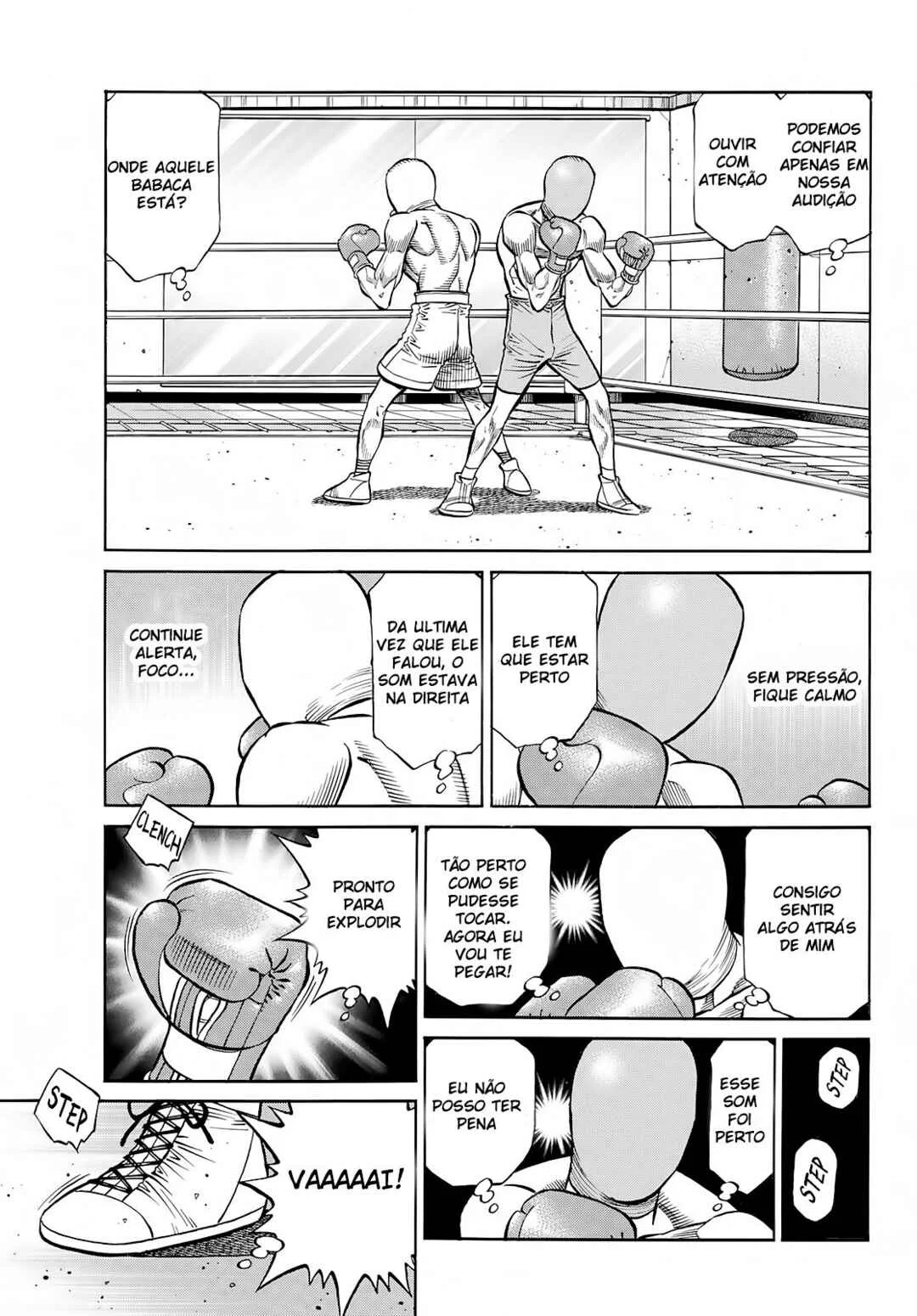 Hajime no Ippo Capítulo 889 – Obstáculo Invisível