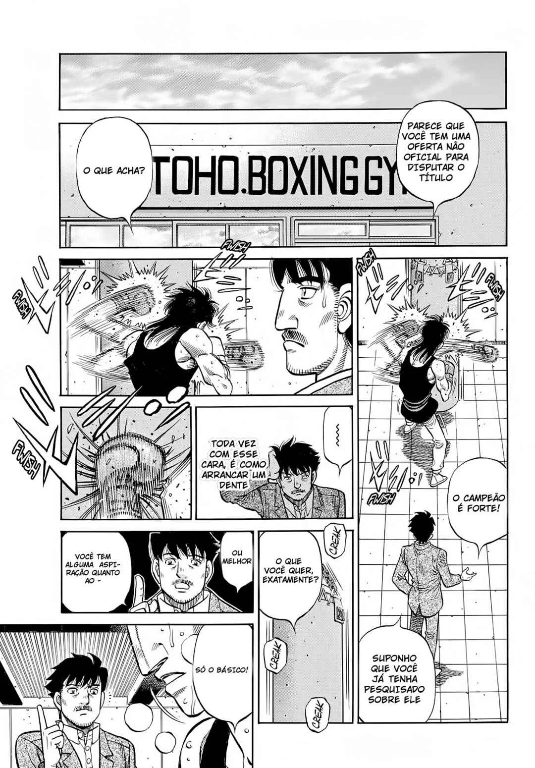 Hajime no Ippo Capítulo 889 – Obstáculo Invisível