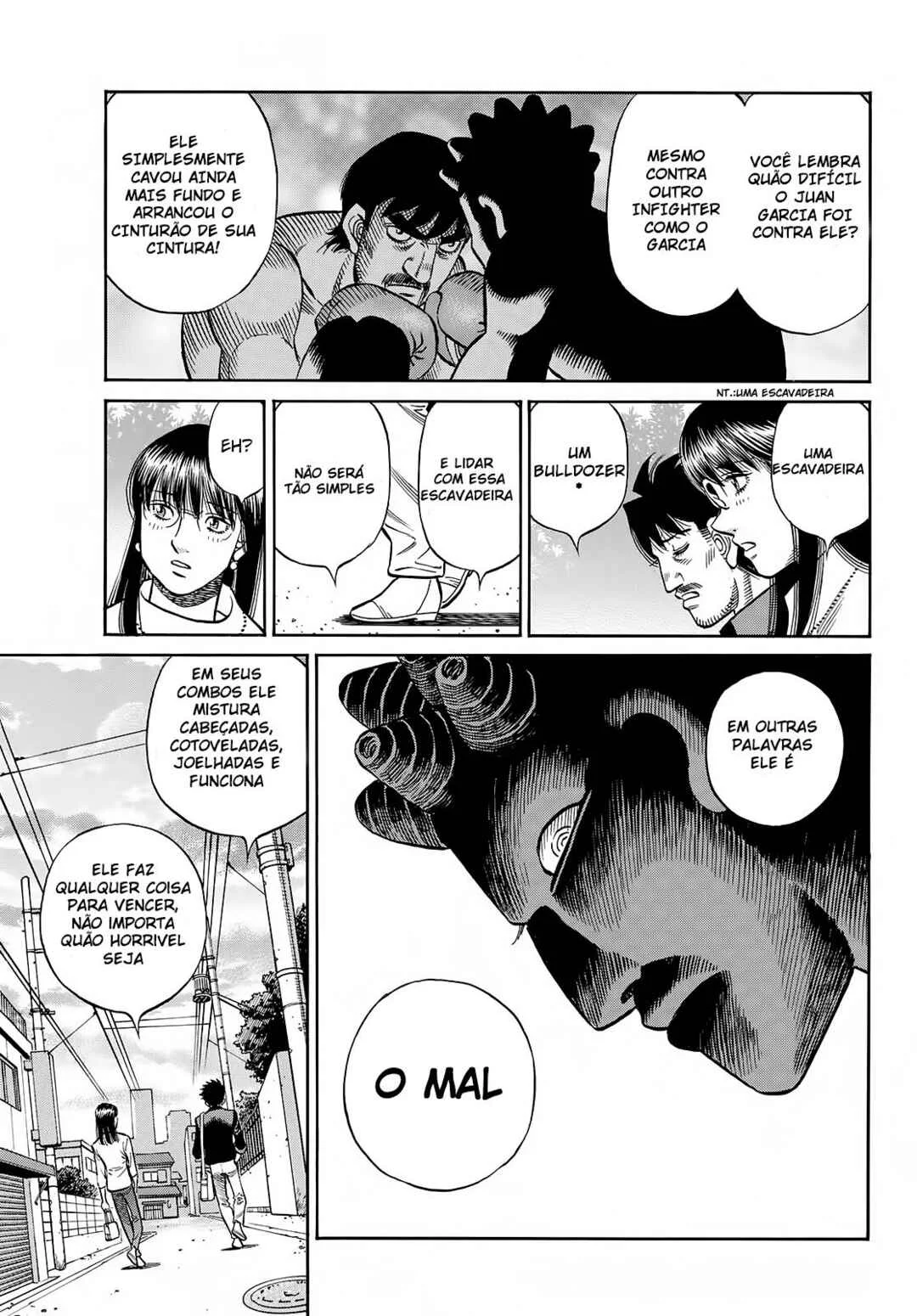 Hajime no Ippo Capítulo 889 – Obstáculo Invisível