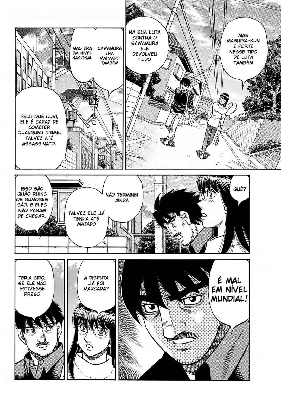 Hajime no Ippo Capítulo 889 – Obstáculo Invisível