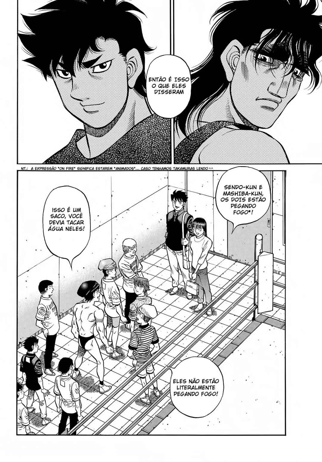 Hajime no Ippo Capítulo 889 – Obstáculo Invisível