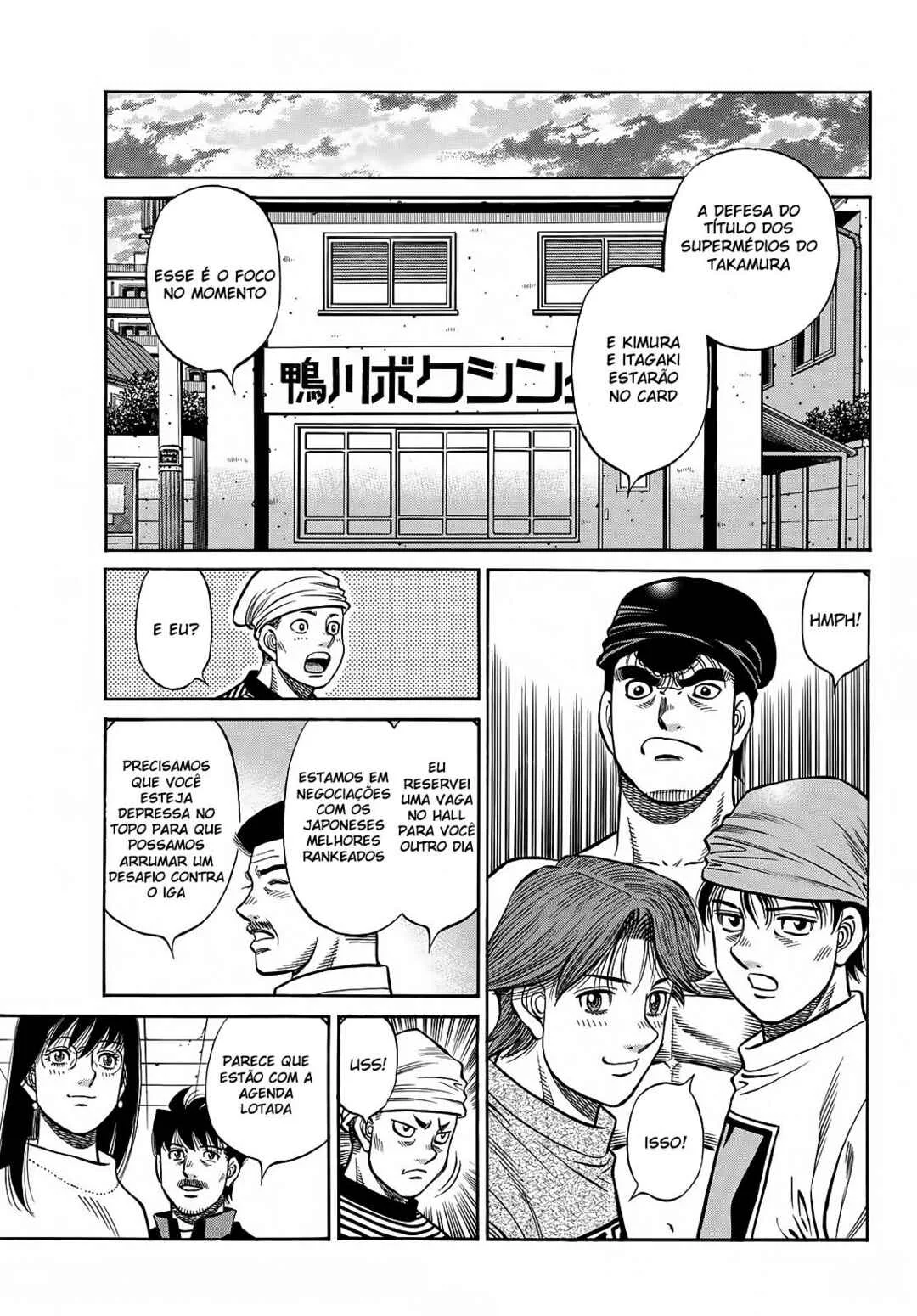 Hajime no Ippo Capítulo 889 – Obstáculo Invisível
