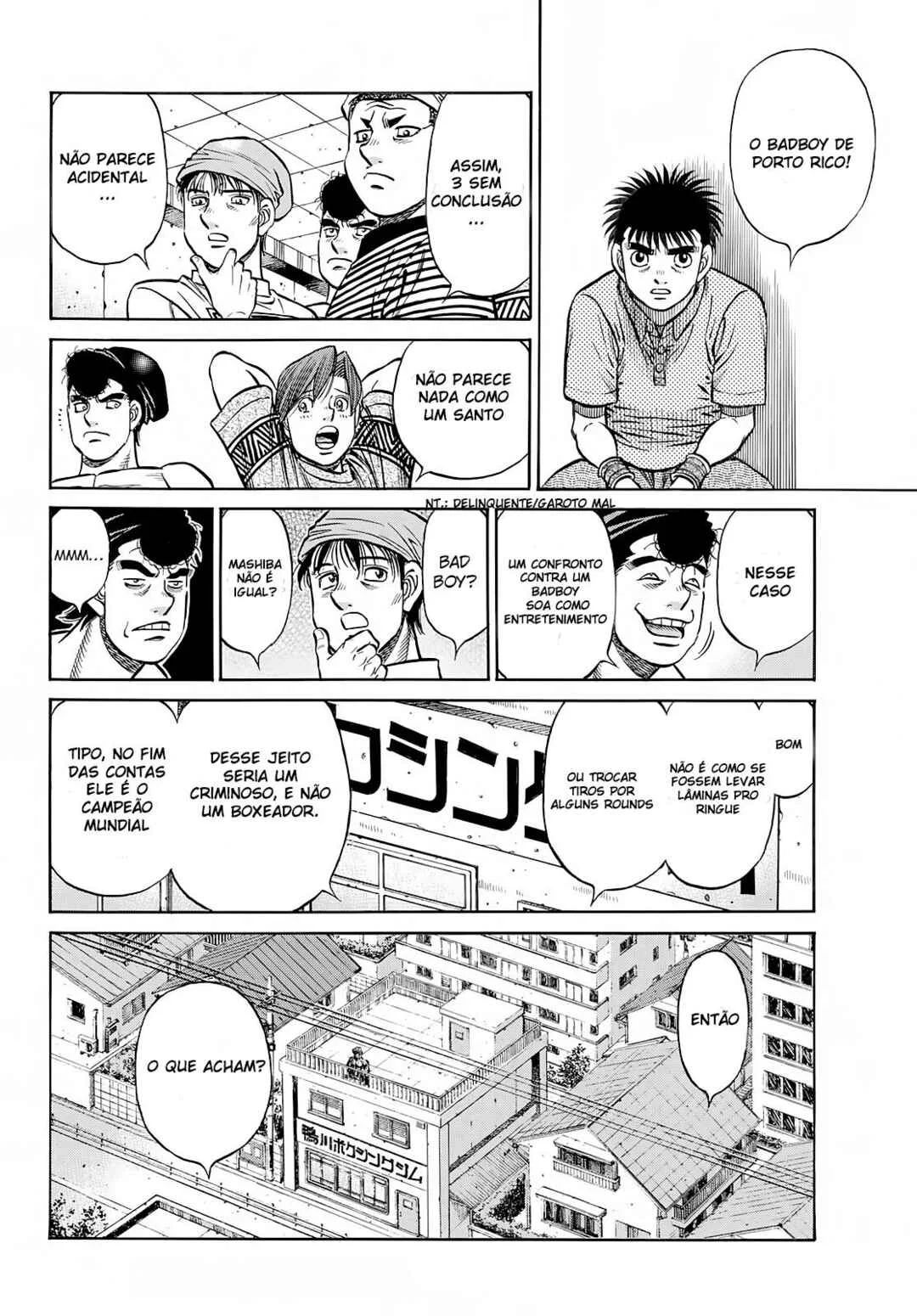 Hajime no Ippo Capítulo 889 – Obstáculo Invisível