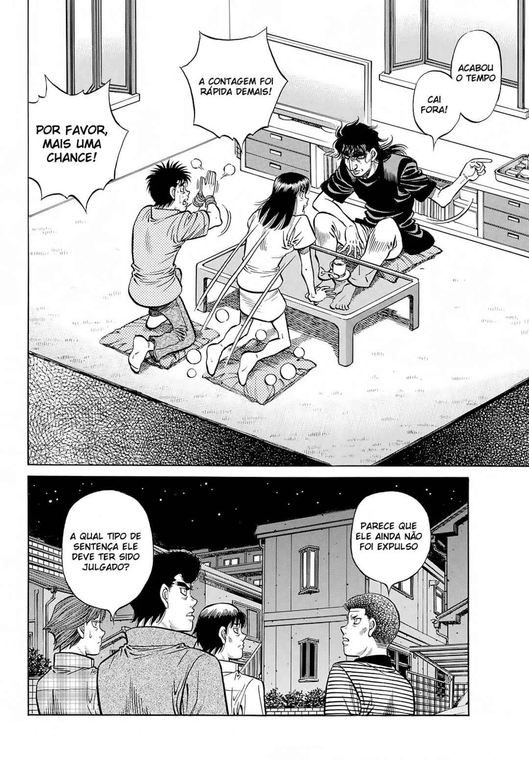 Hajime no Ippo Capítulo 889 – Obstáculo Invisível