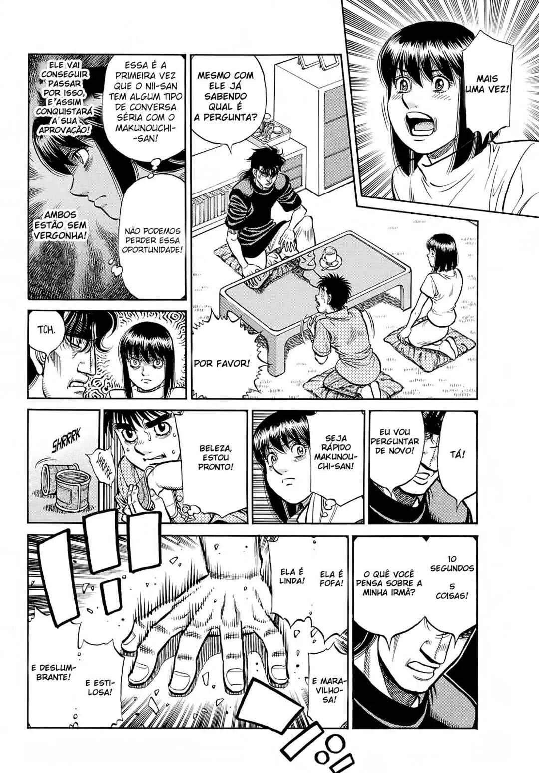 Hajime no Ippo Capítulo 889 – Obstáculo Invisível