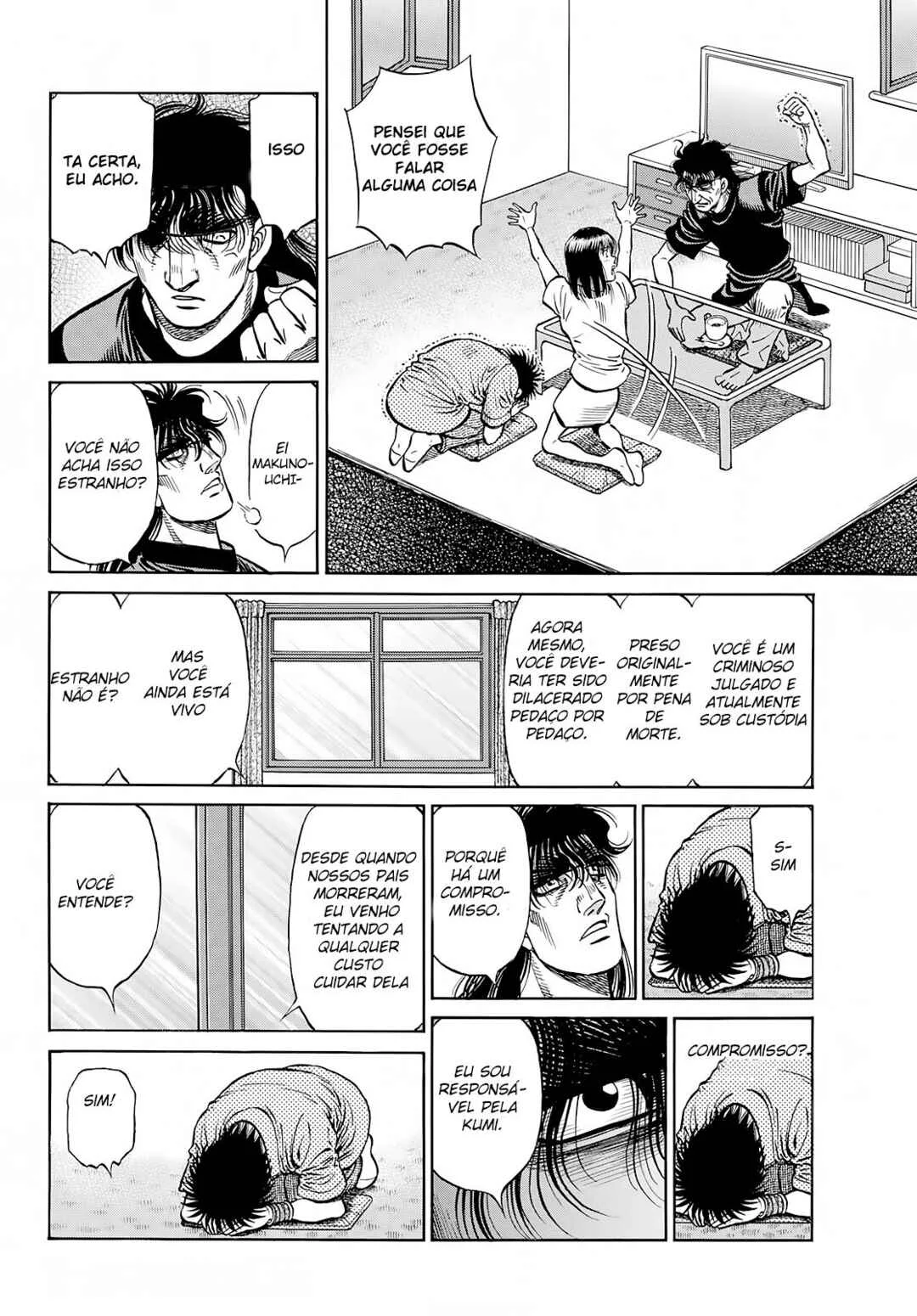 Hajime no Ippo Capítulo 889 – Obstáculo Invisível