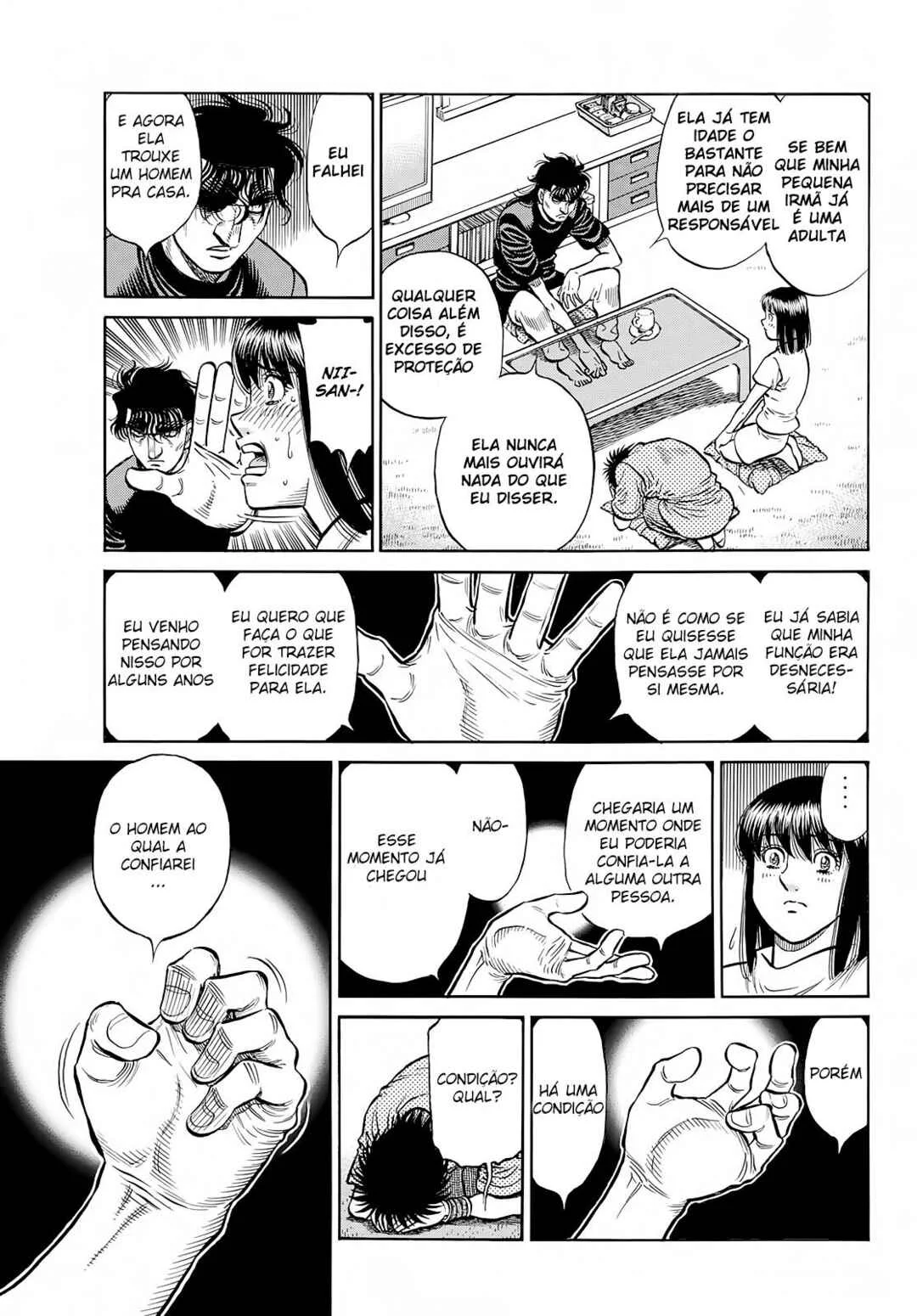 Hajime no Ippo Capítulo 889 – Obstáculo Invisível
