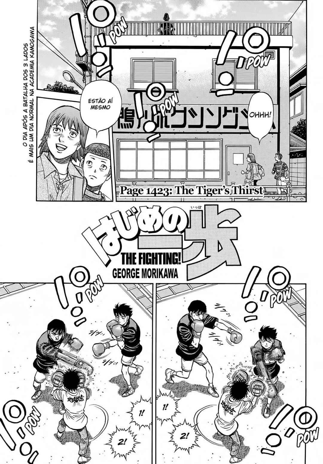 Hajime no Ippo Capítulo 889 – Obstáculo Invisível