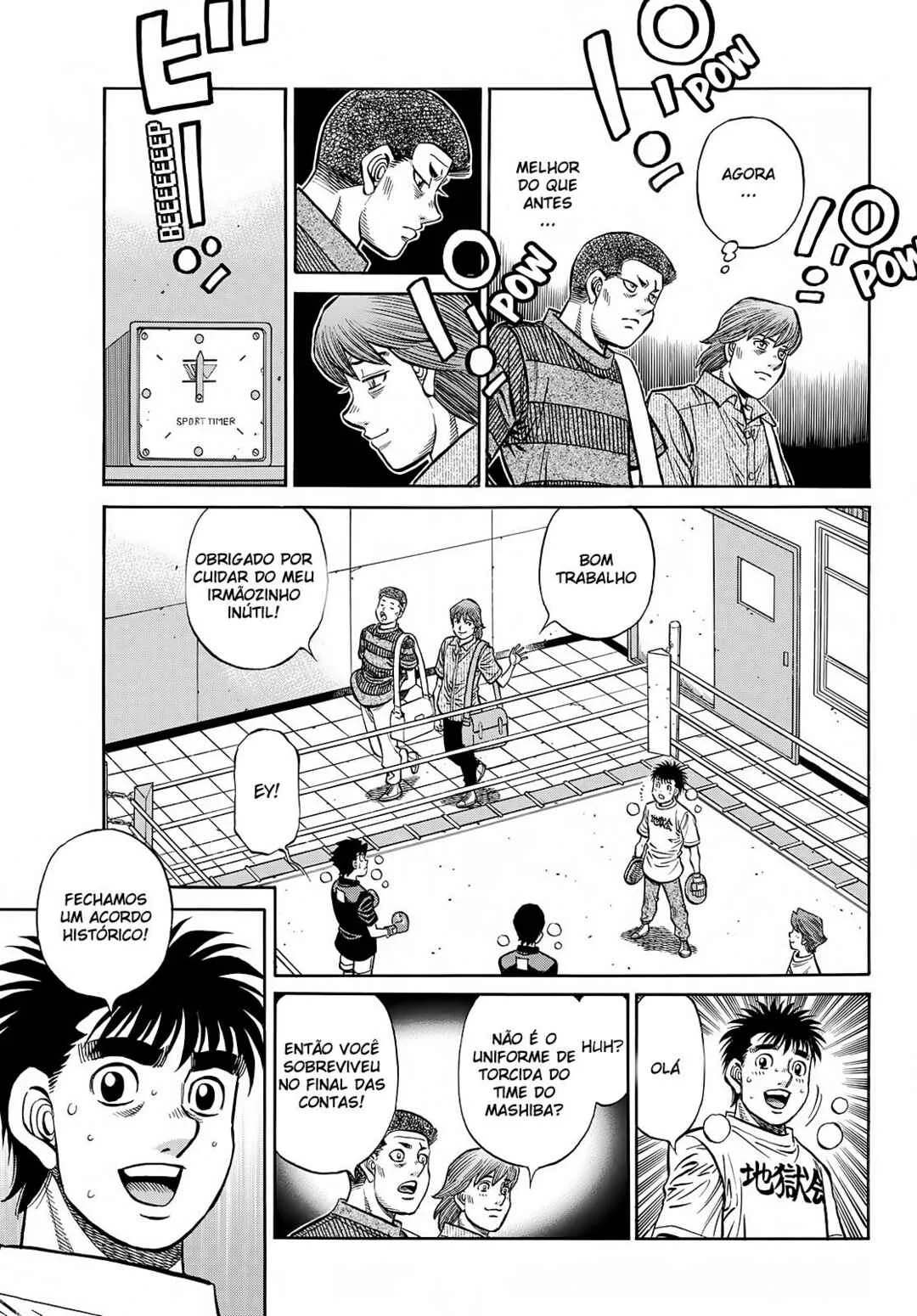 Hajime no Ippo Capítulo 889 – Obstáculo Invisível