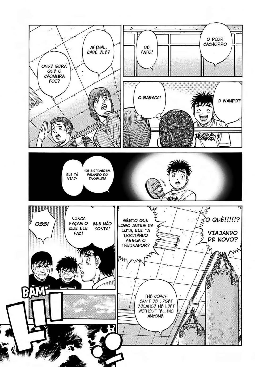 Hajime no Ippo Capítulo 889 – Obstáculo Invisível
