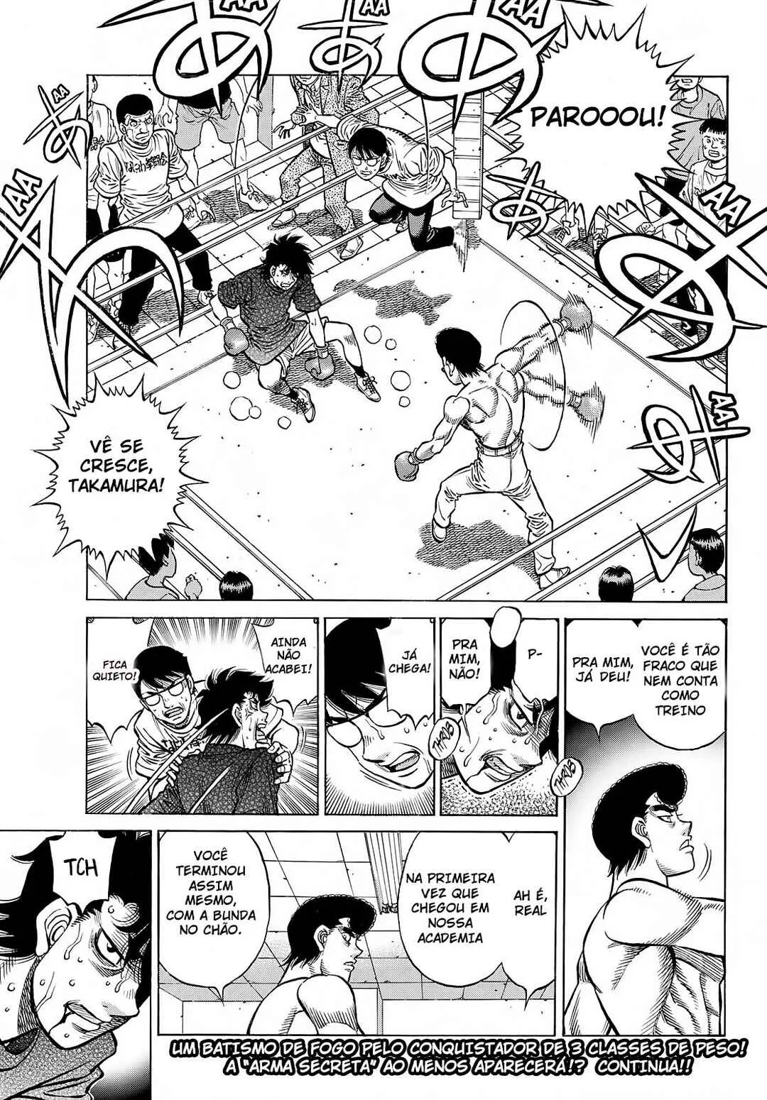 Hajime no Ippo Capítulo 889 – Obstáculo Invisível